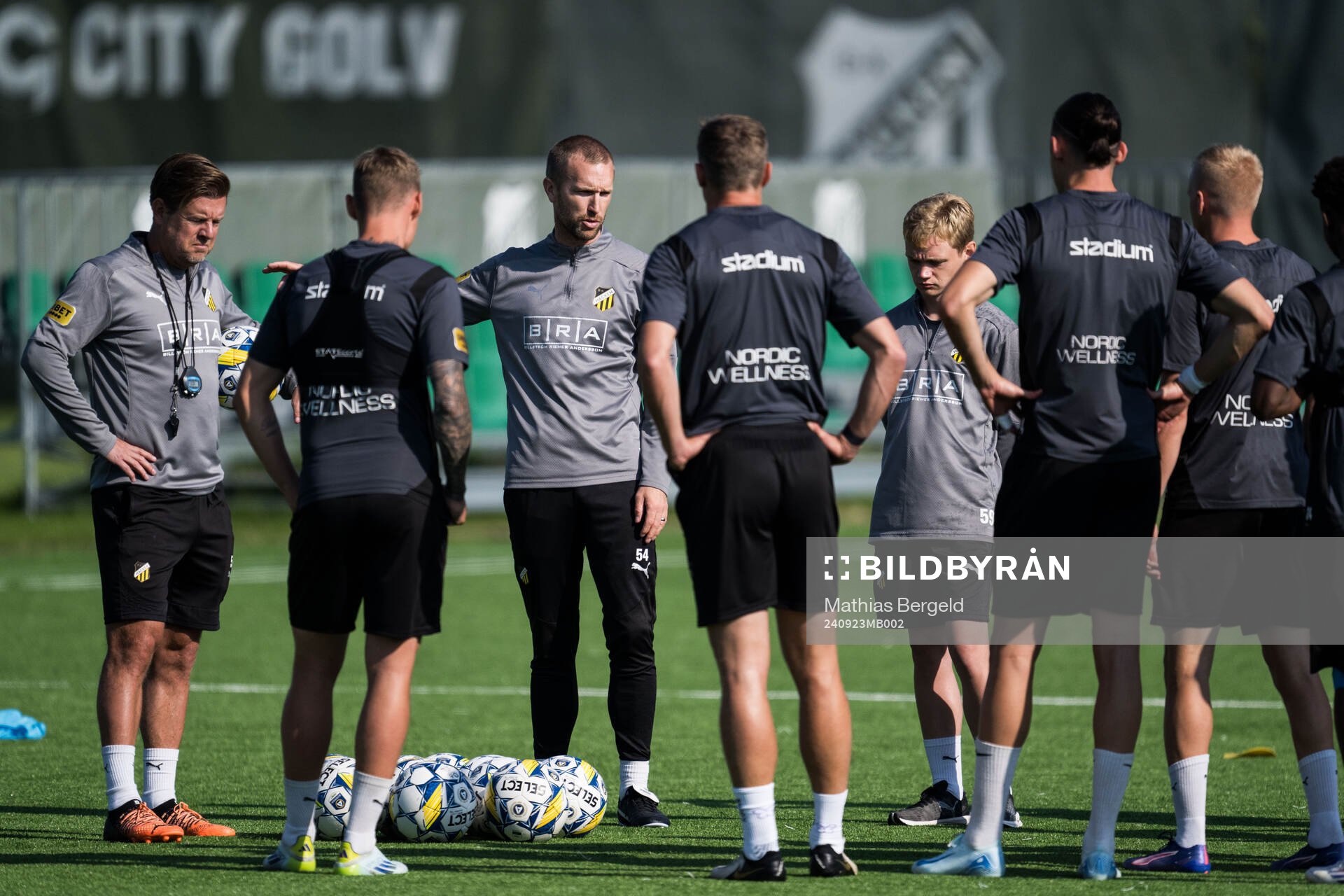 Assisterande tränare Jesper Ljung och assisterande