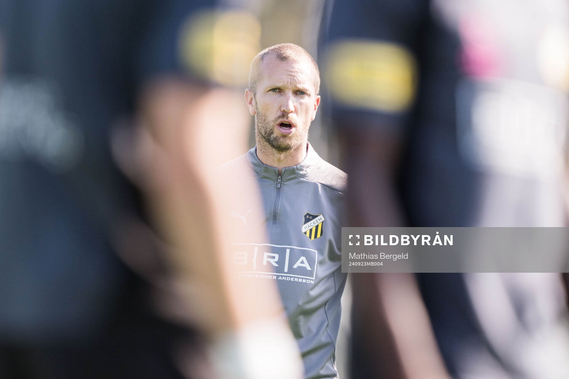 Assisterande tränare Rasmus Lindgren