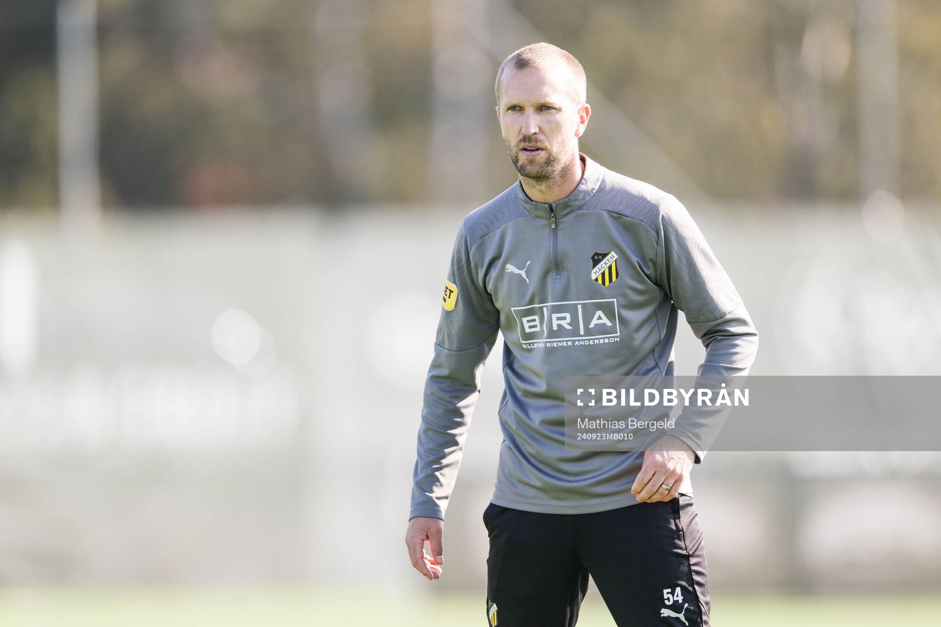 Assisterande tränare Rasmus Lindgren