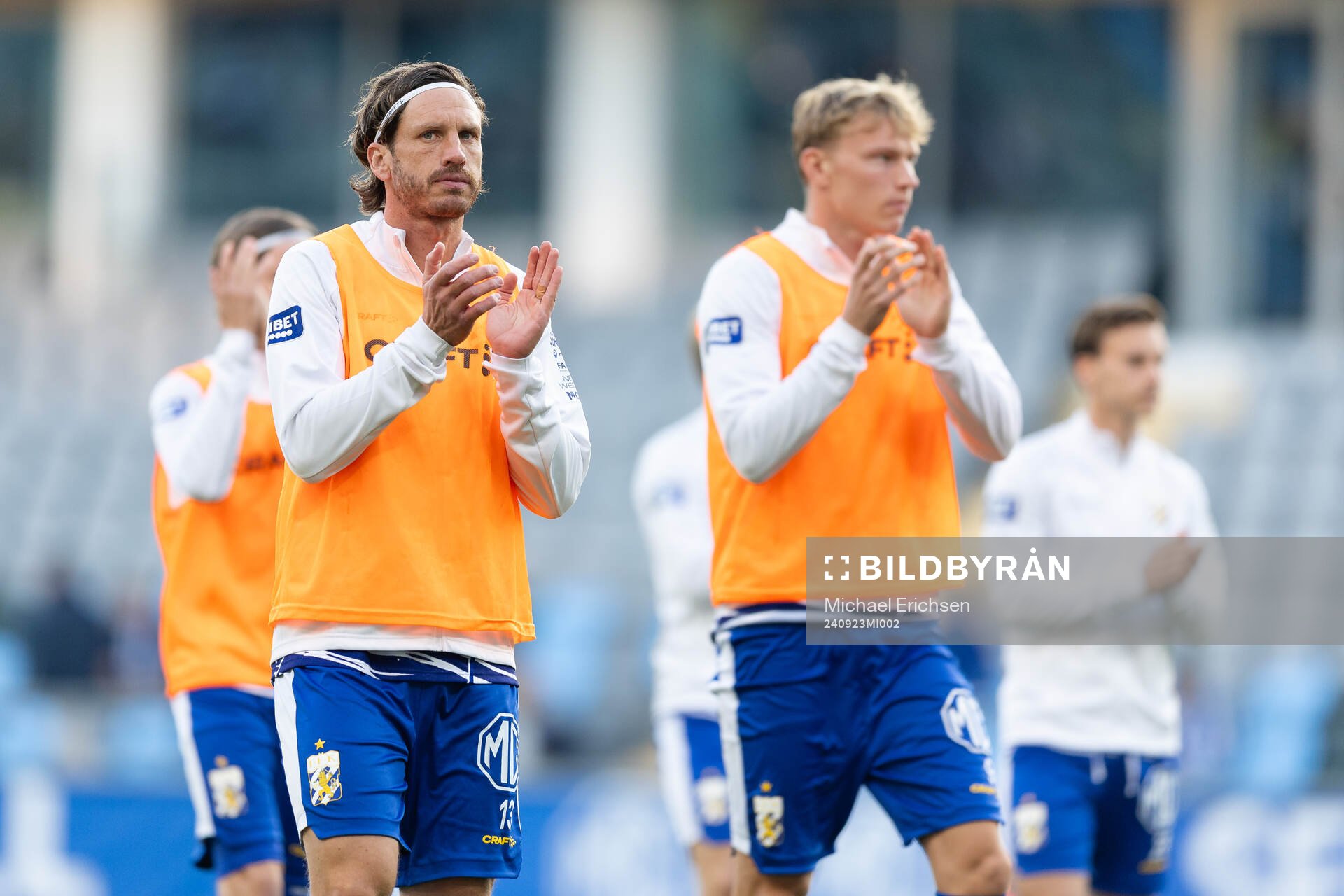 IFK Göteborgs Gustav Svensson och Laurs Skjellerup