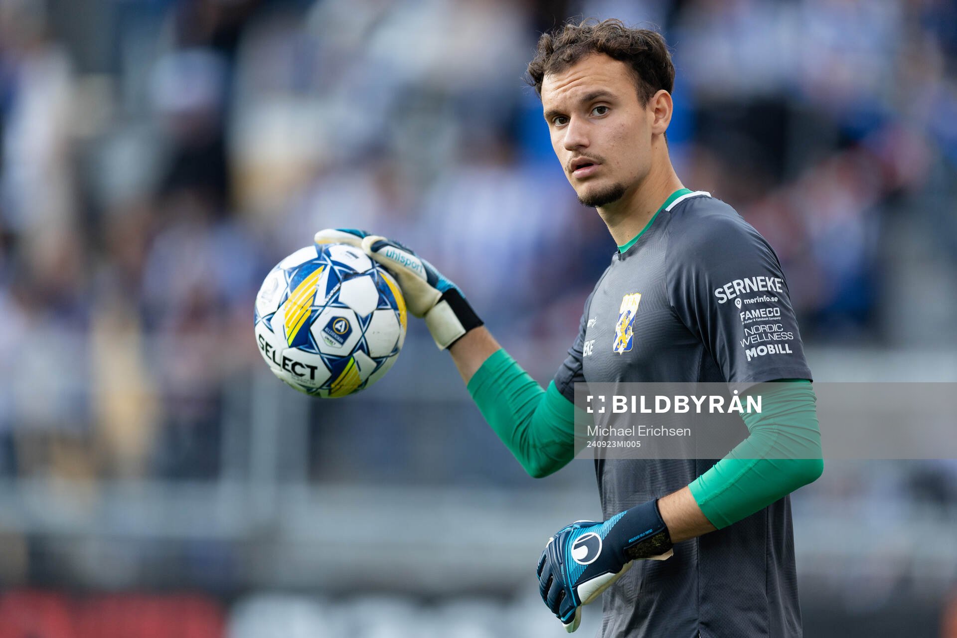 IFK Göteborgs målvakt Elis Bishesari