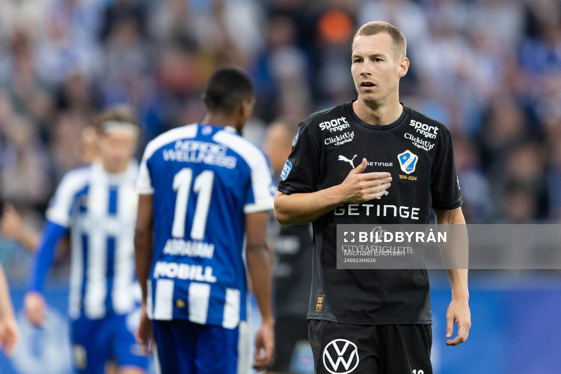 Halmstads Gisli Eyjolfsson