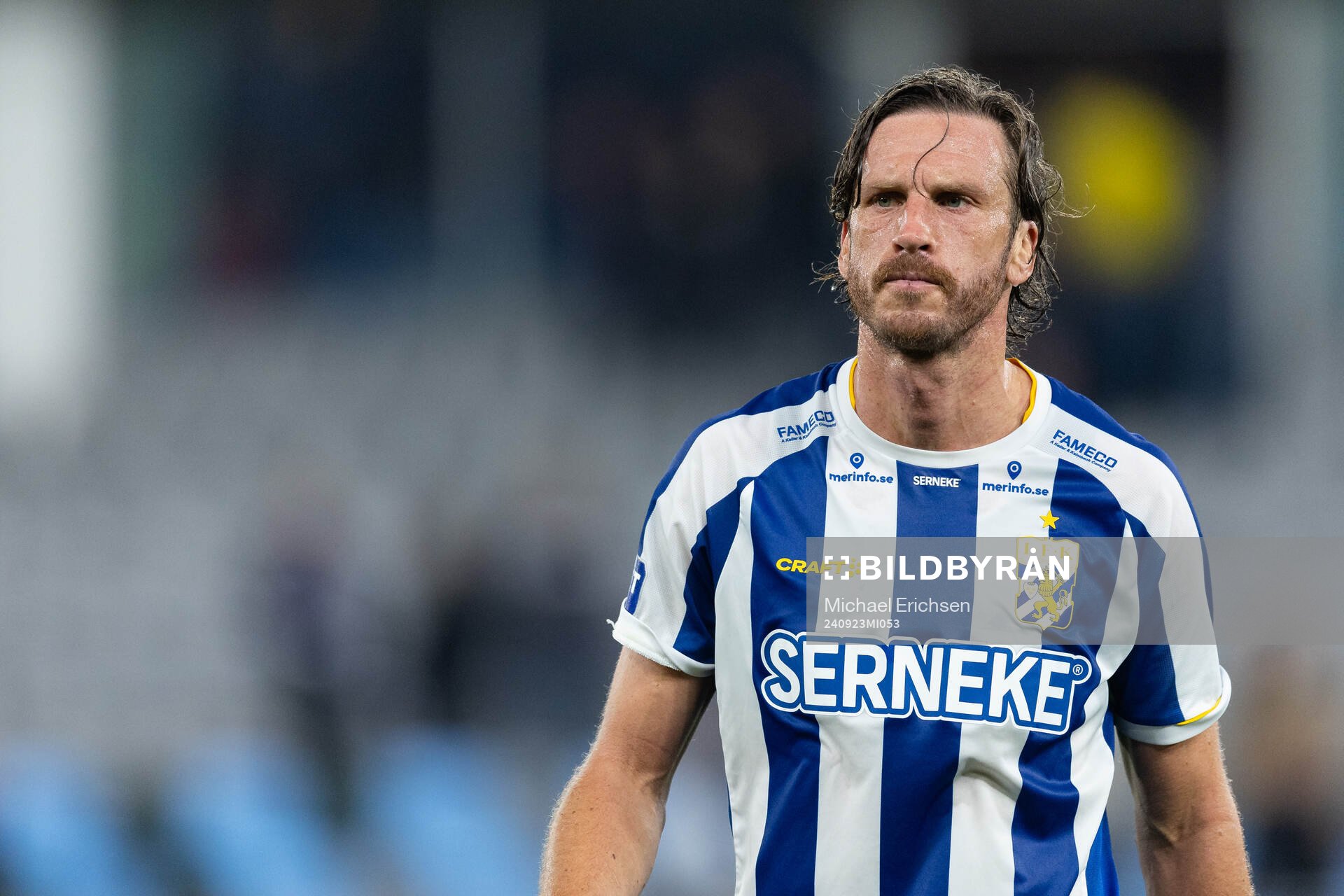 IFK Göteborgs Gustav Svensson deppar