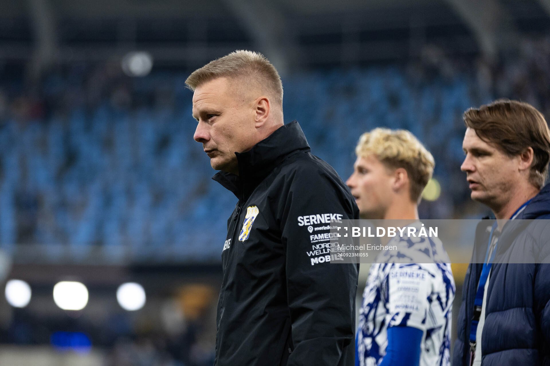 IFK Göteborgs tränare Stefan Billborn deppar