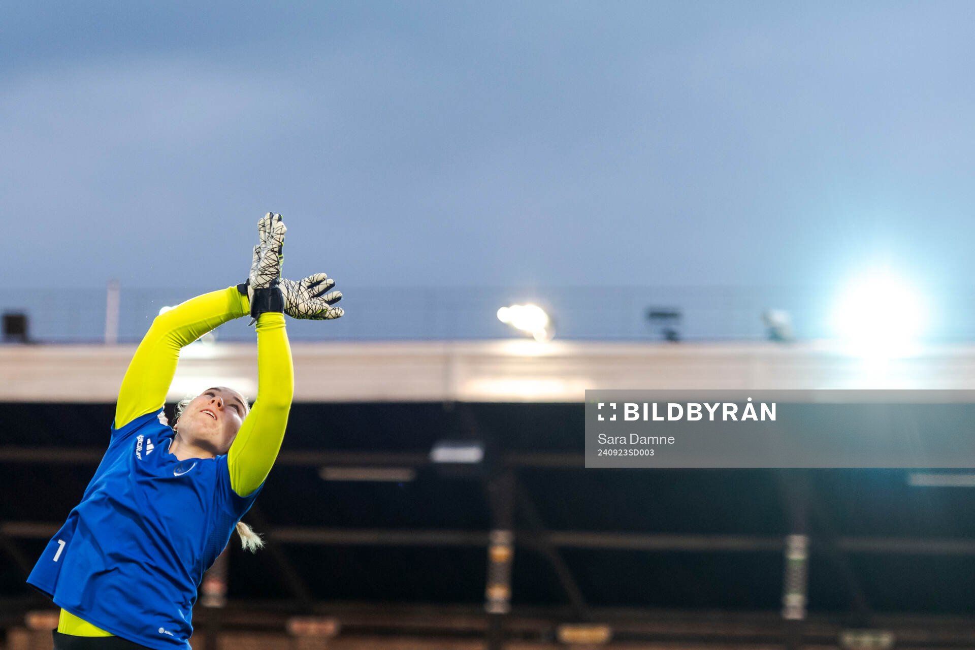 IFK Norrköpings målvakt Sofia Hjern