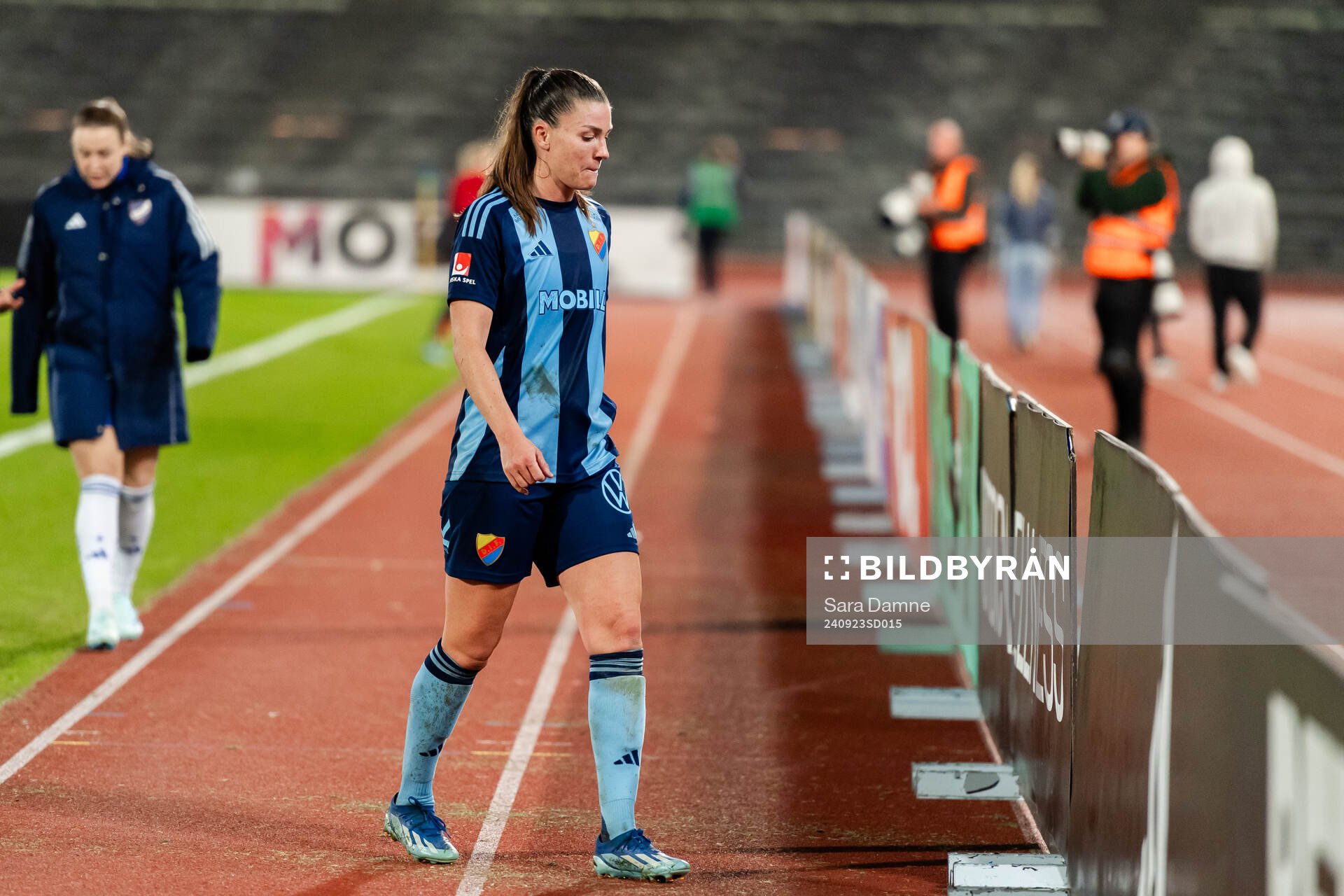 Djurgårdens Pauline Hammarlund deppar