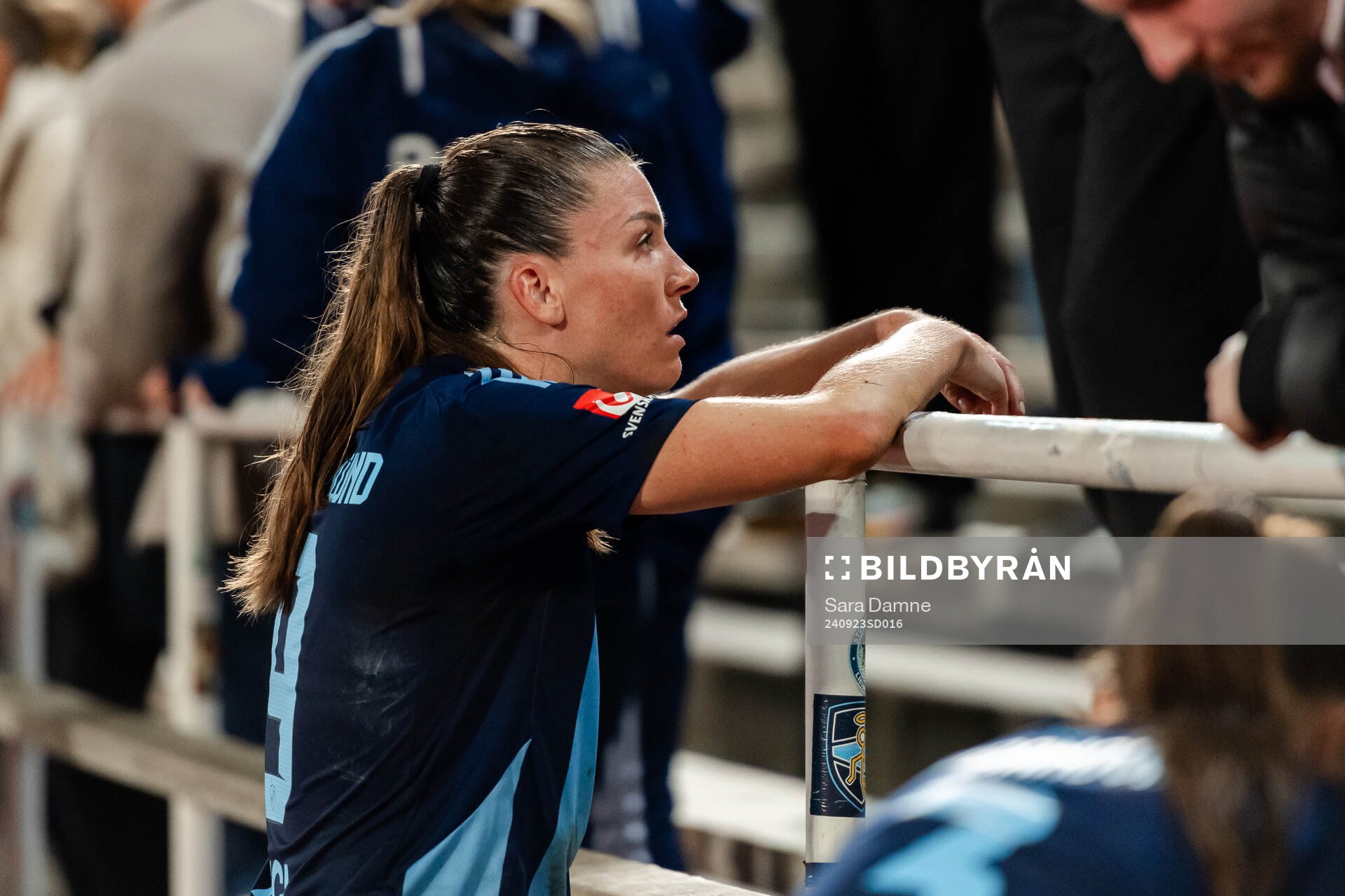 Djurgårdens Pauline Hammarlund deppar