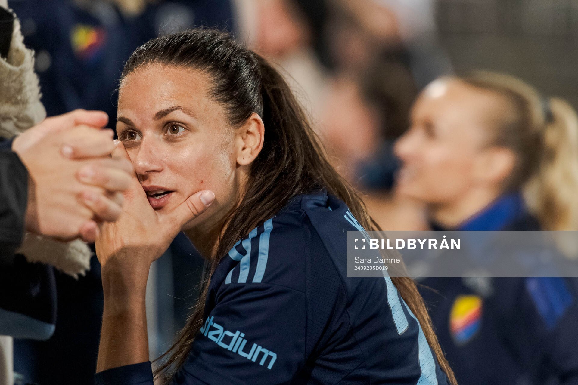 Djurgårdens Beata Kollats deppar