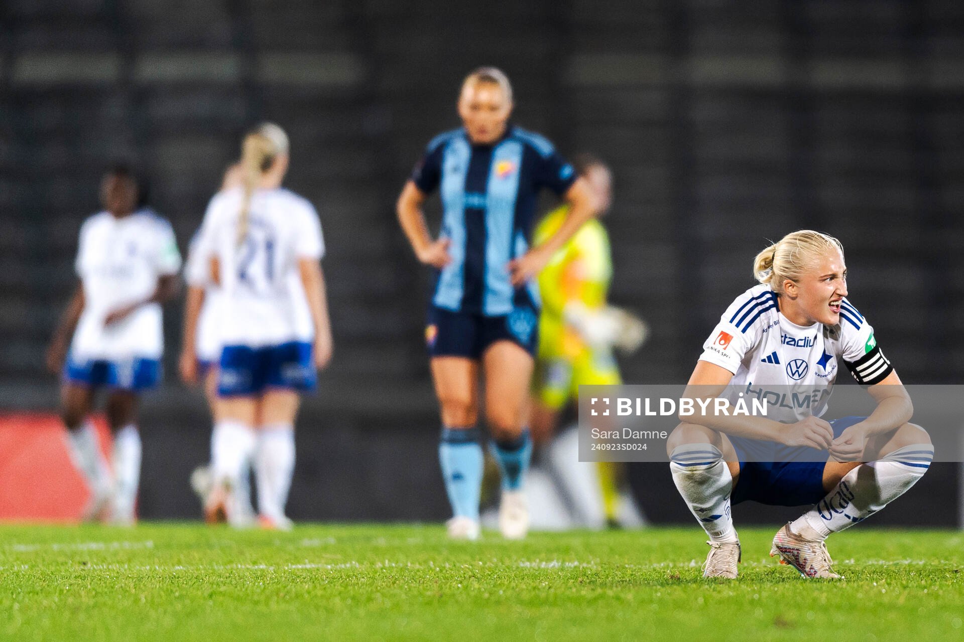 IFK Norrköpings Wilma Leidhammar deppar