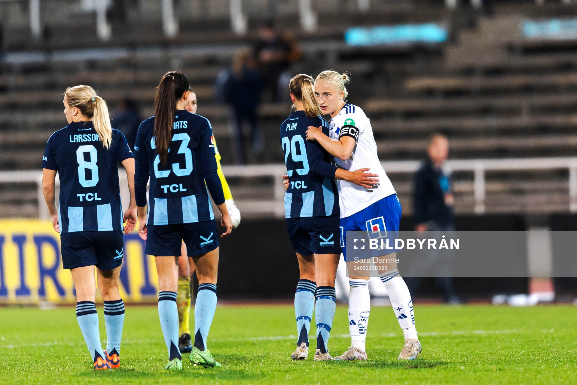 Djurgårdens Matilda Plan och IFK Norrköpings Wilma