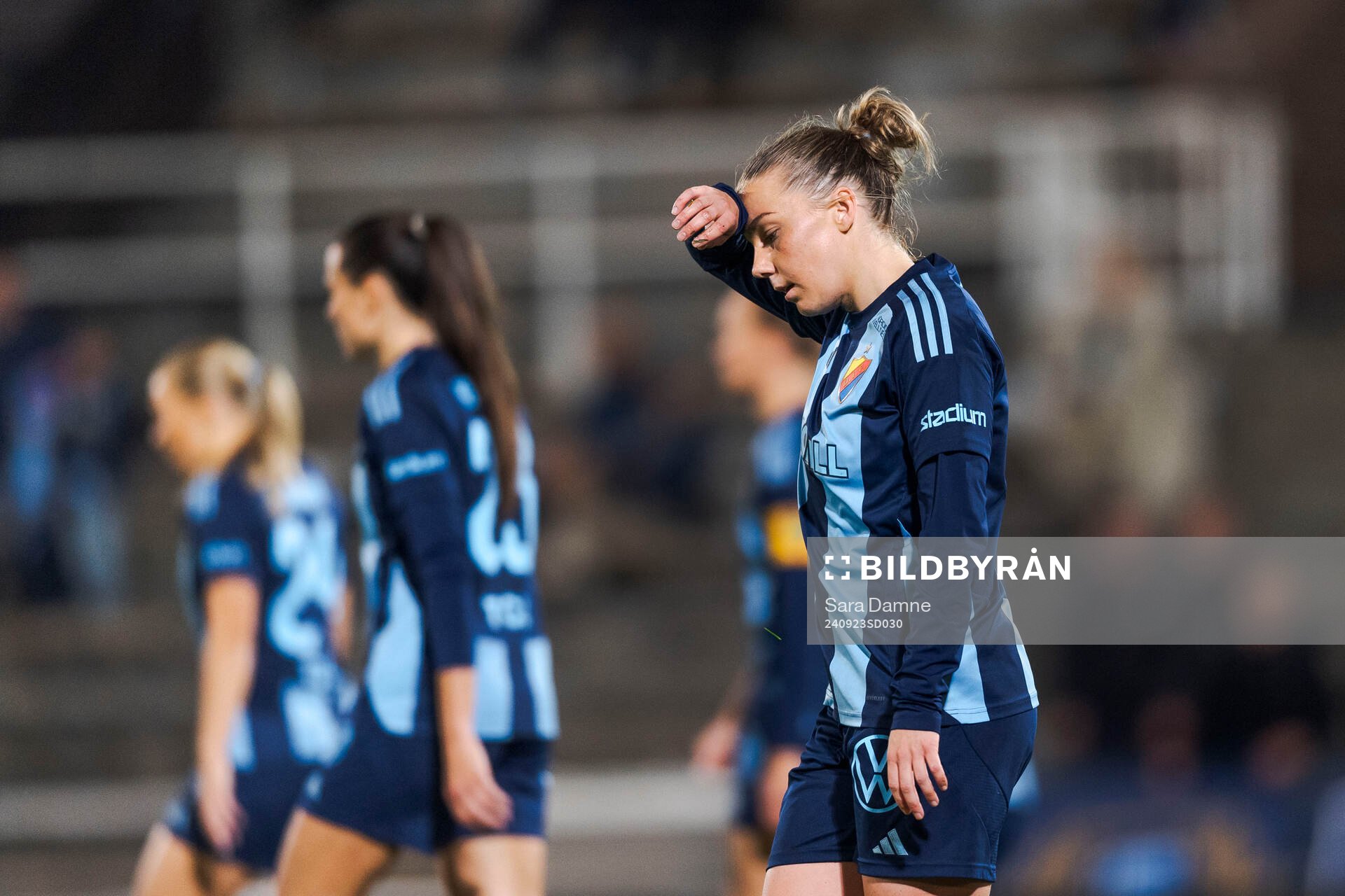 Djurgårdens Ebba Hed deppar