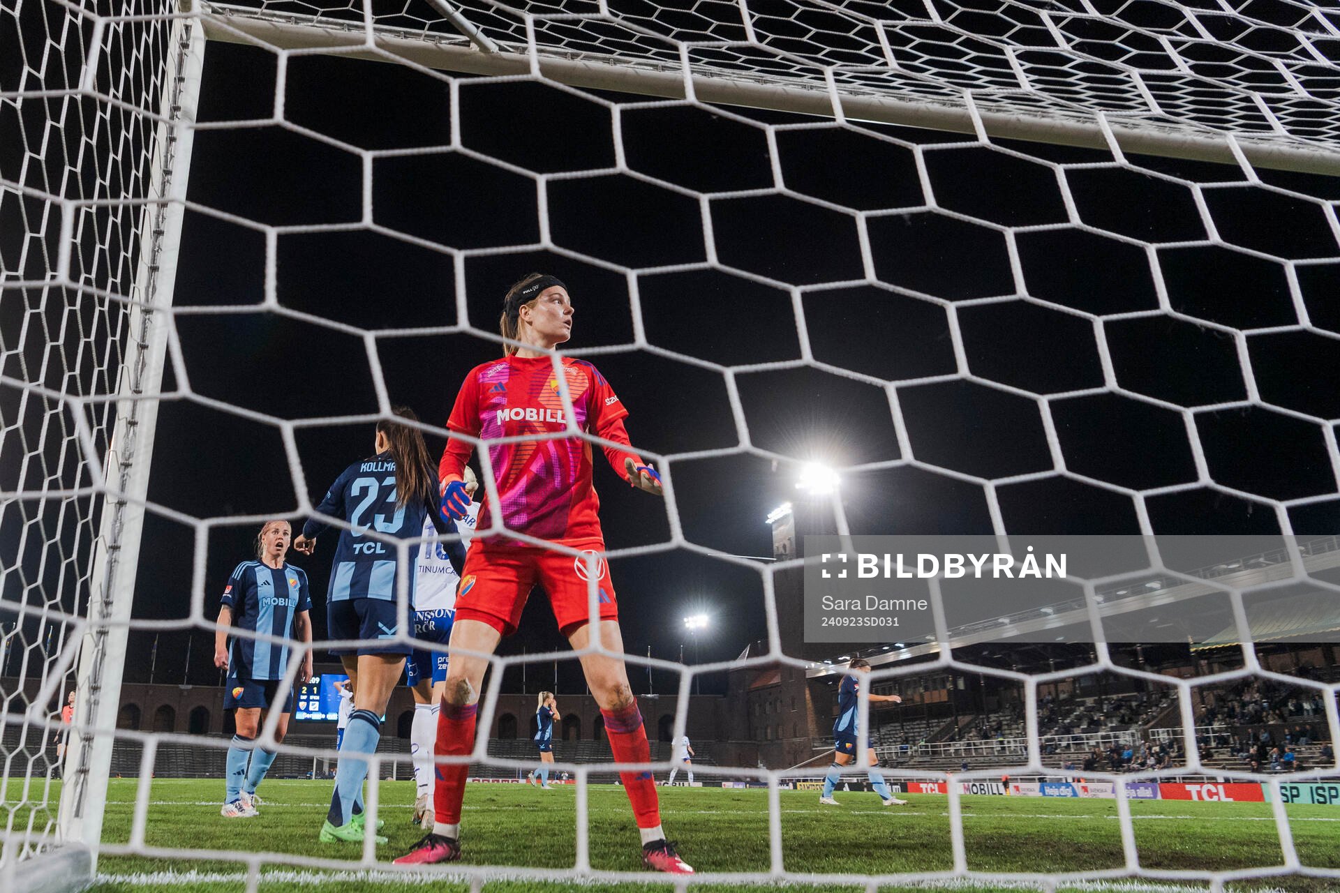 Djurgårdens målvakt Elvira Björklund