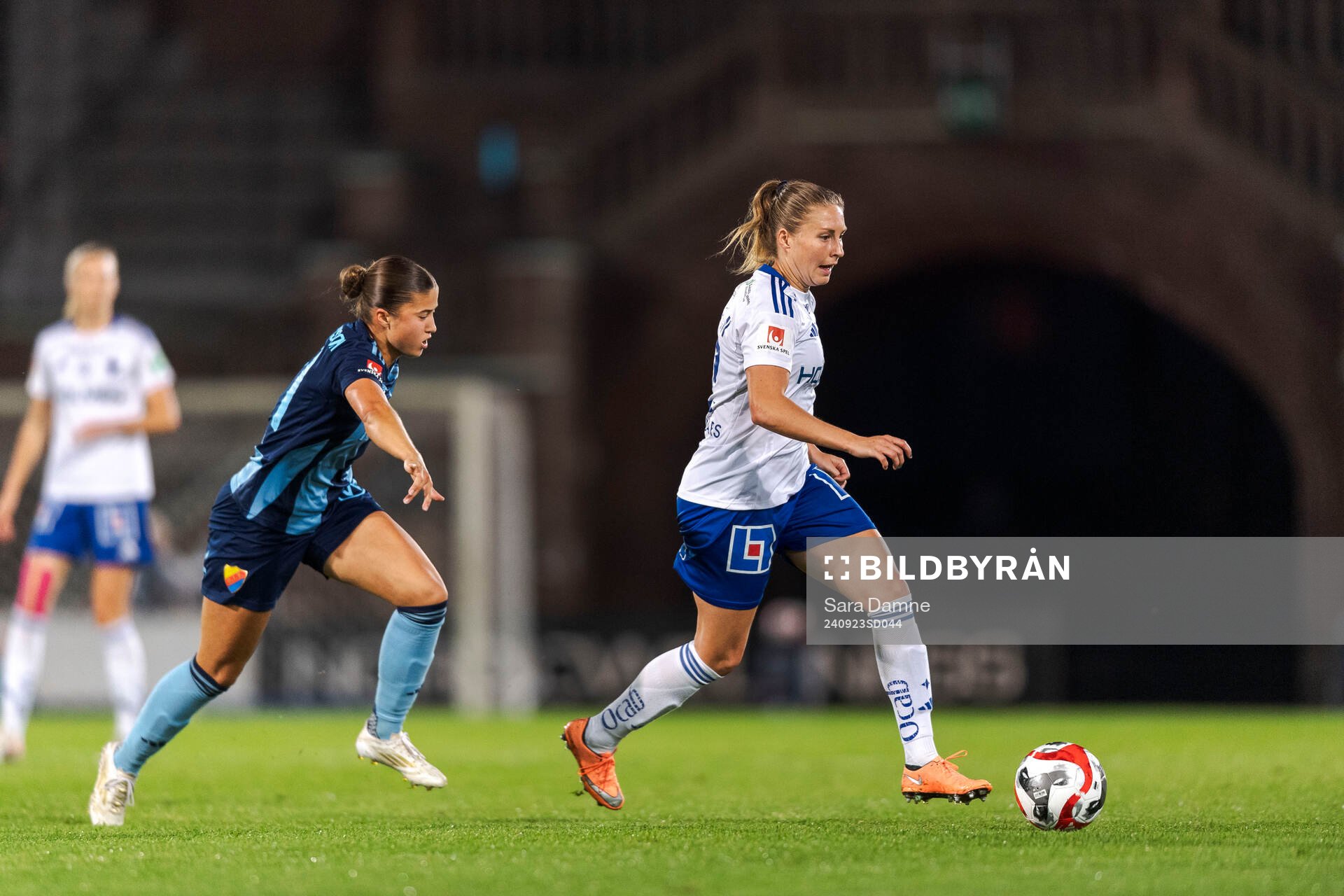 Djurgårdens Meja Staffansson och IFK Norrköpings Fanny