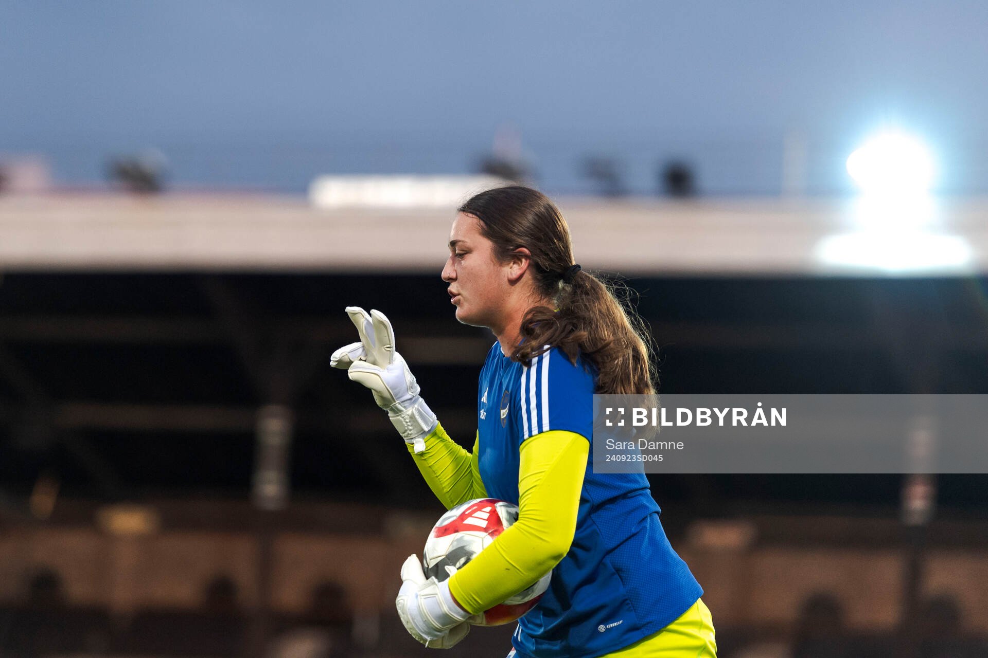 IFK Norrköpings målvakt Caroline Delisle
