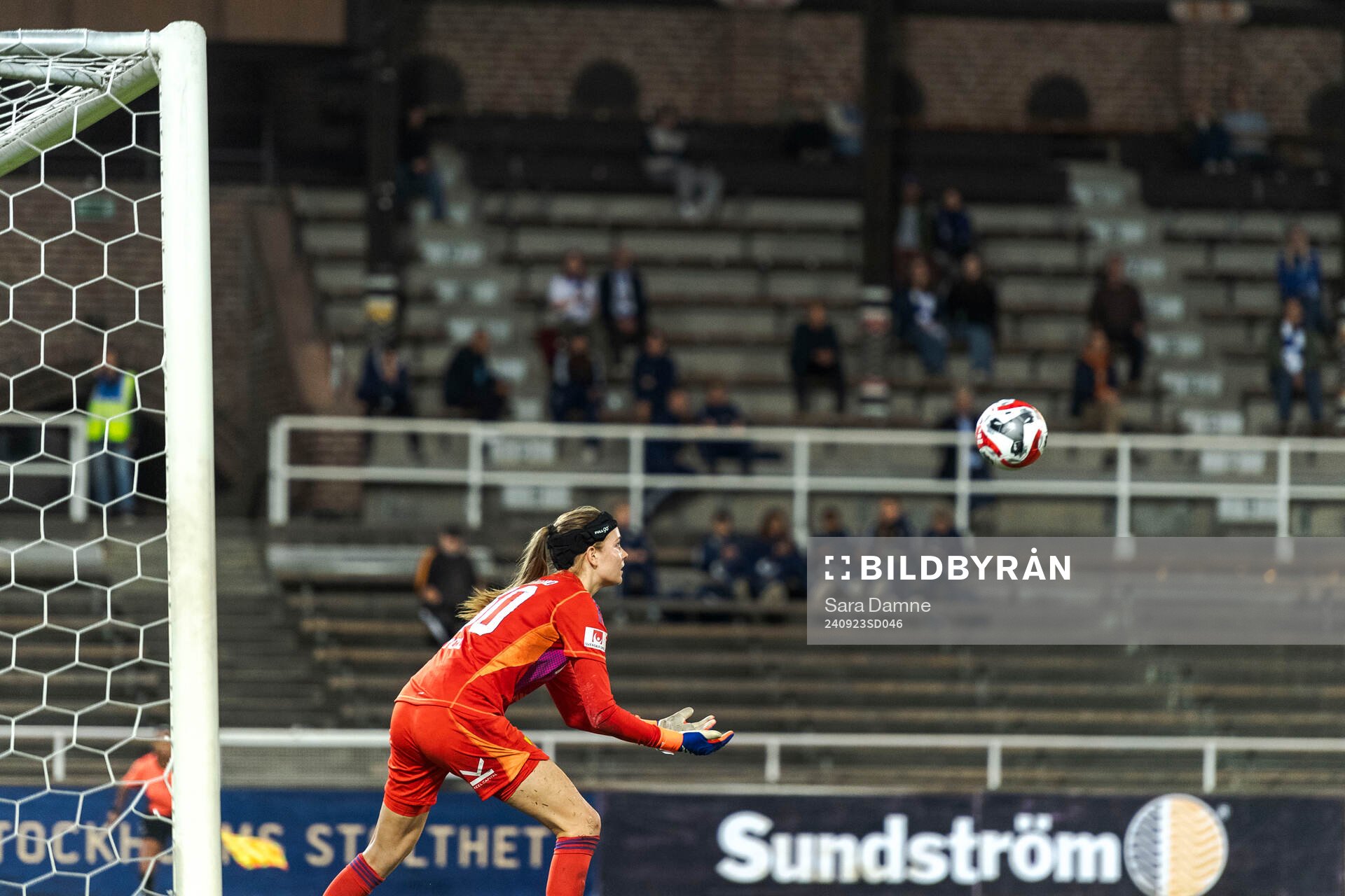 Djurgårdens målvakt Elvira Björklund