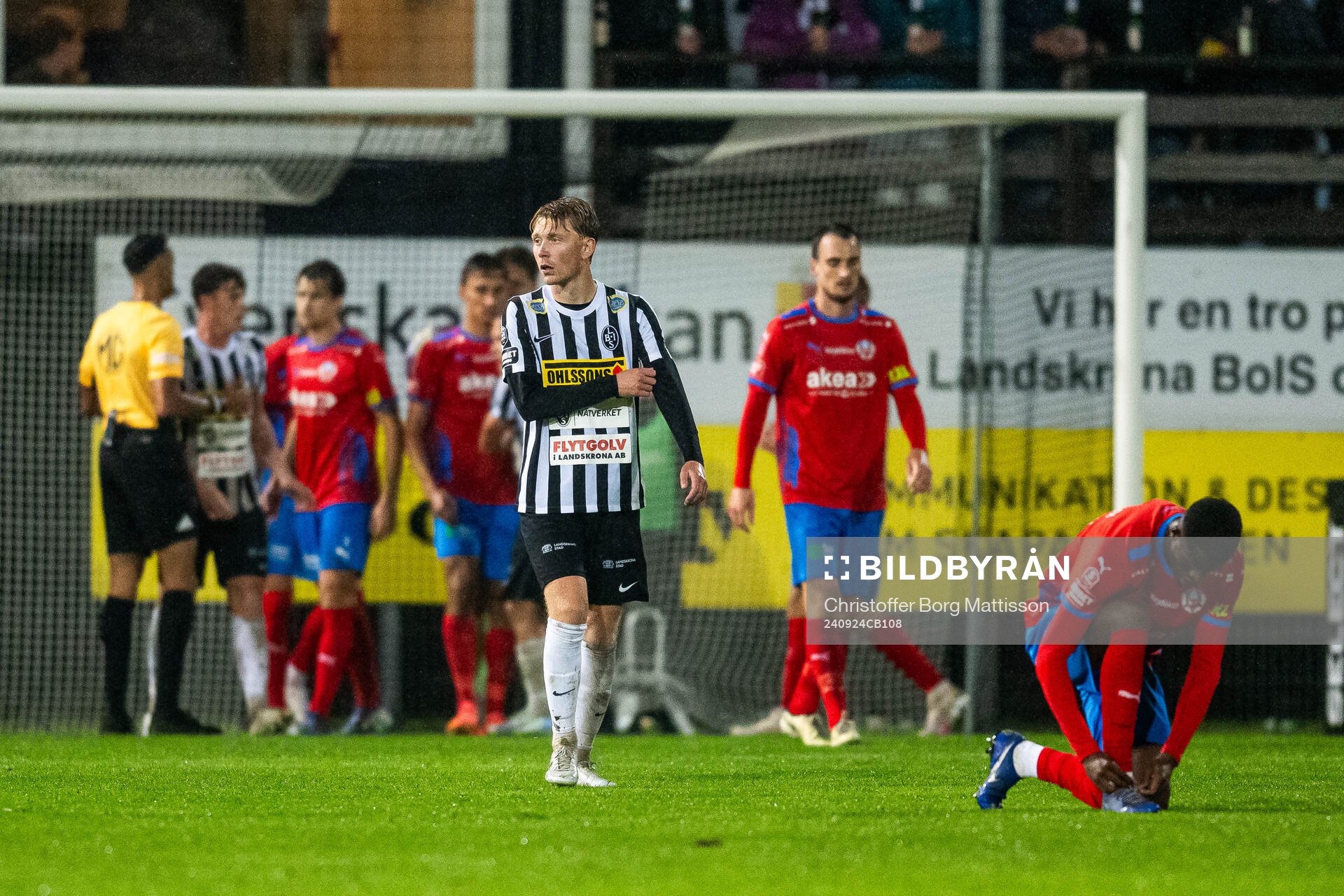 Landskronas Adam Egnell deppar