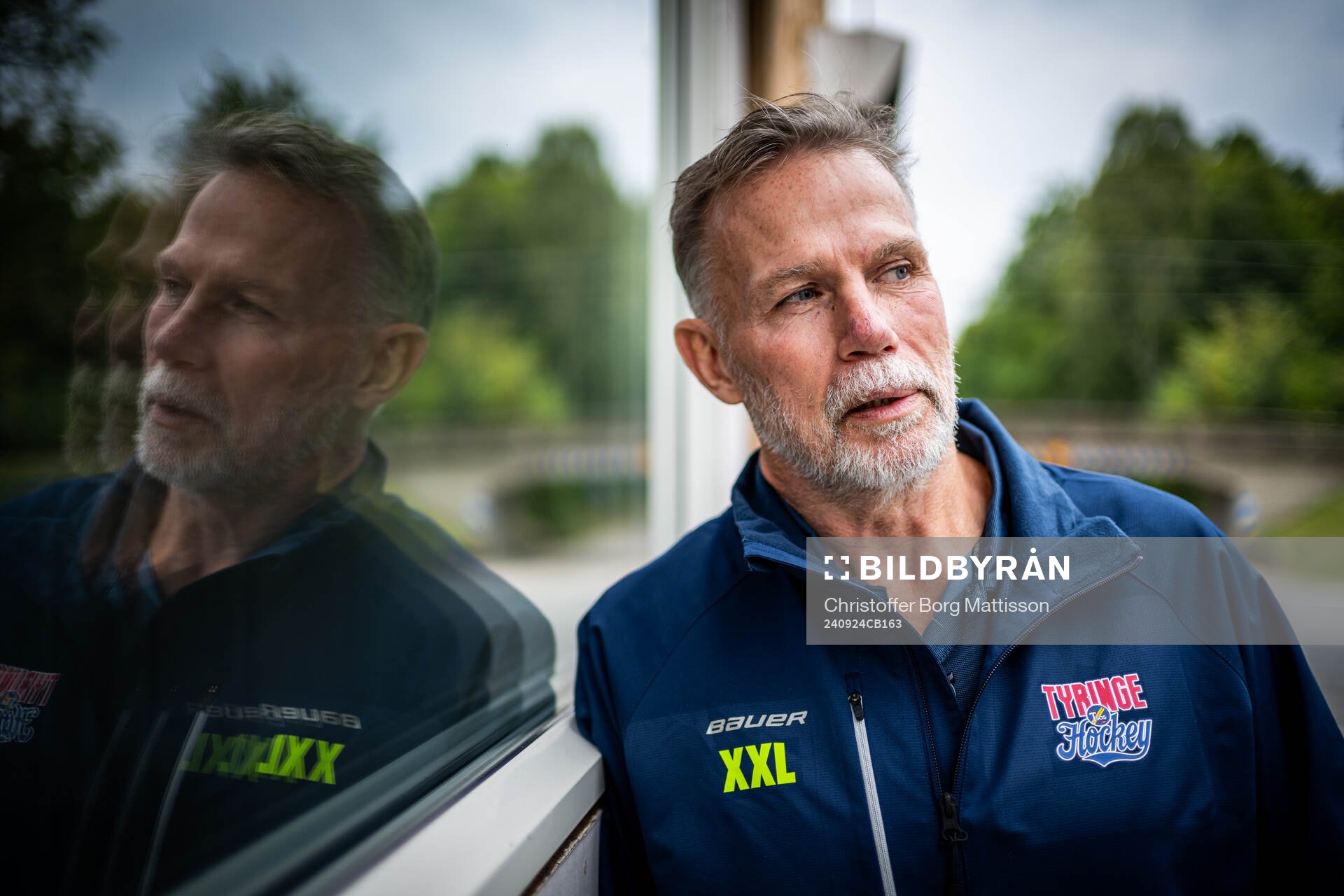 Ishockeytränaren Mats Lusth