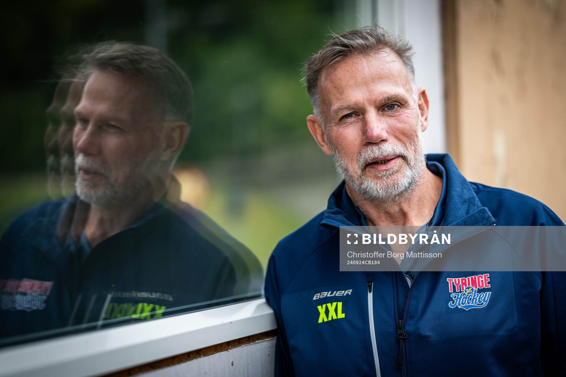 Ishockeytränaren Mats Lusth