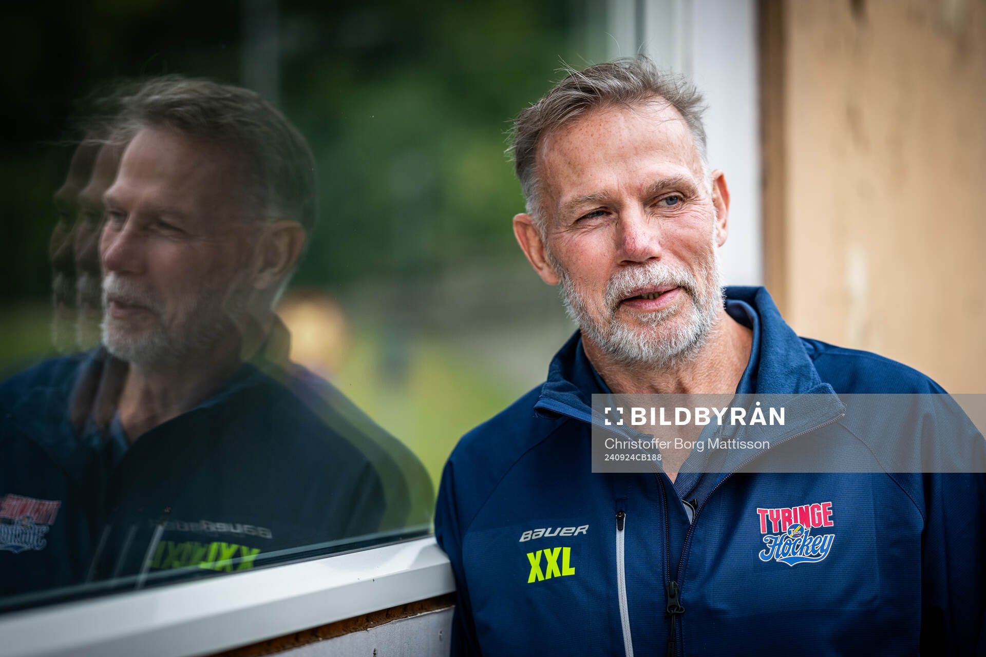 Ishockeytränaren Mats Lusth