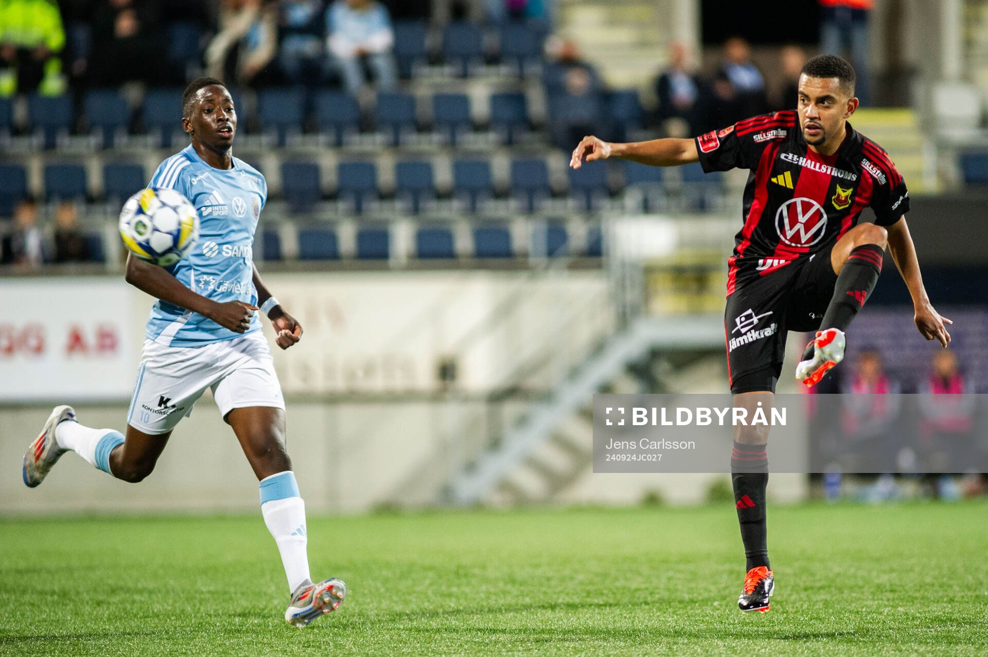 Gefles Samouil Izountouemoi och Östersunds Erick Brendon