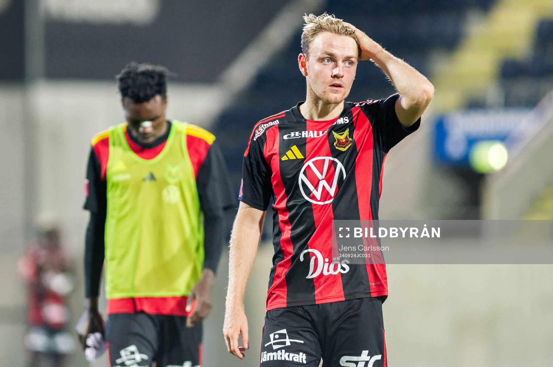 Östersunds Simon Marklund deppar