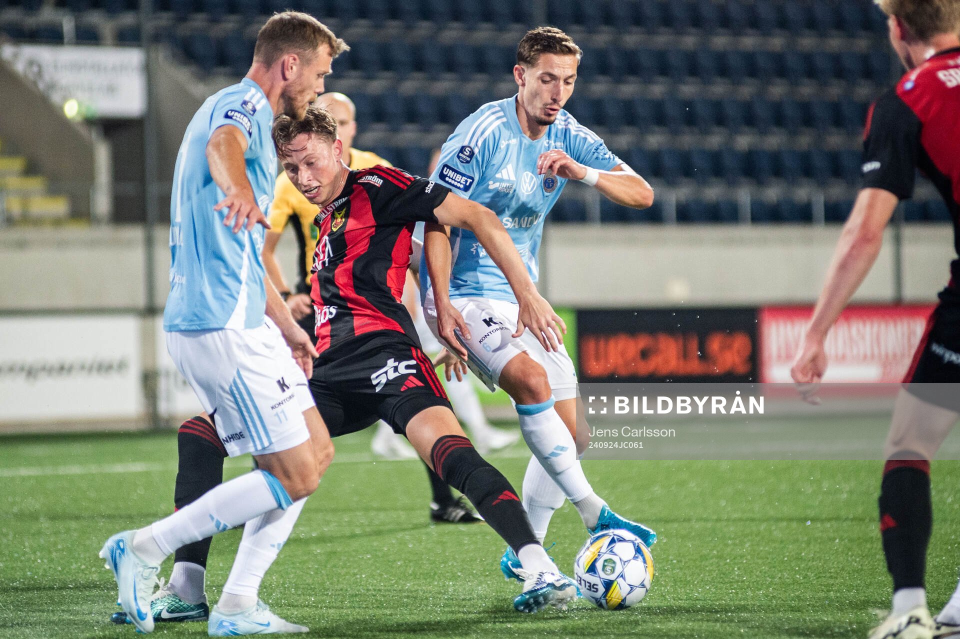 Östersunds Albin Sporrong och Gefles Lukas Browning