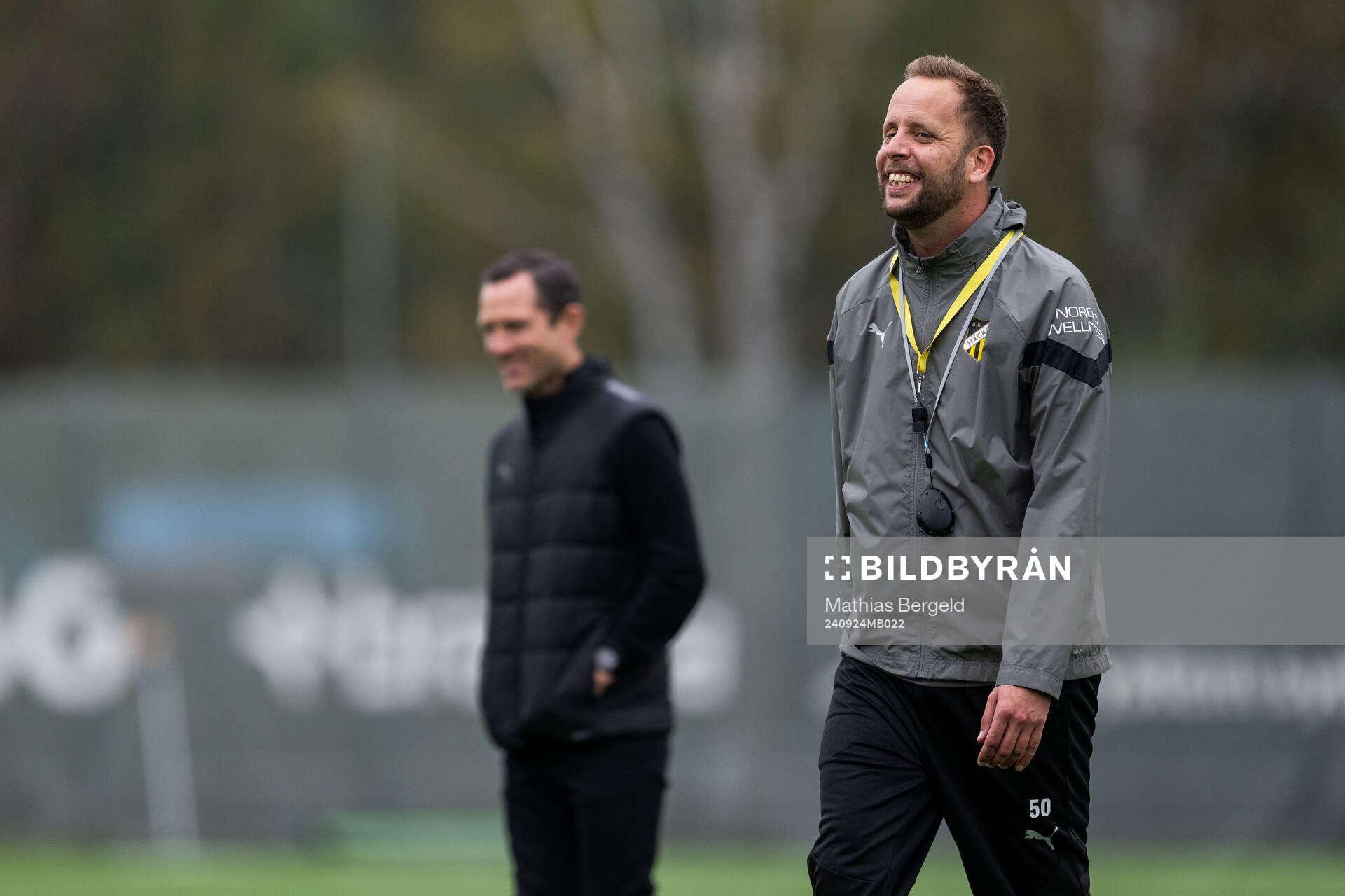 Sportchef Martin Eriksson och tränare Joop Oosterveld