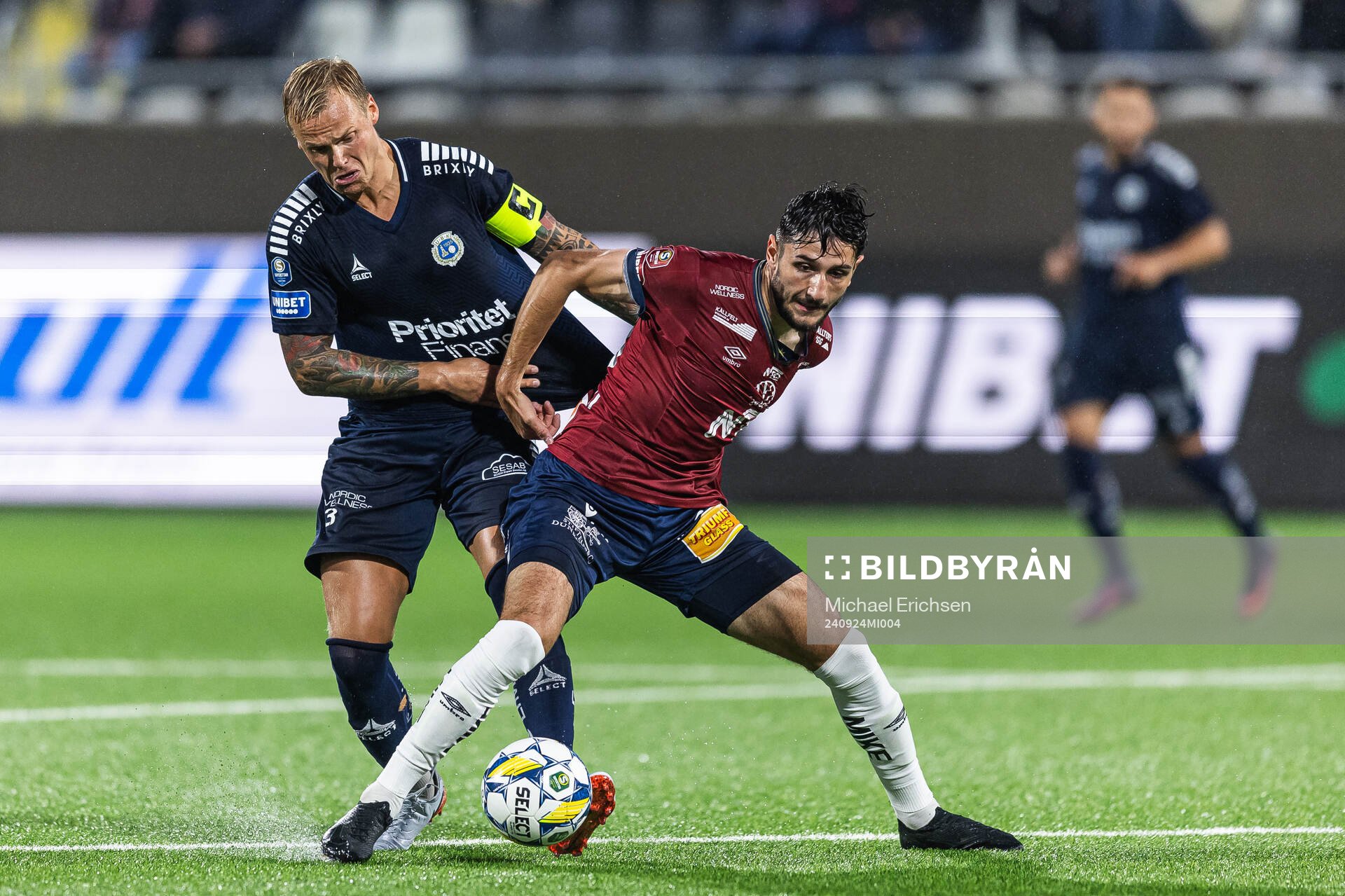 Örgrytes Filip Trpcevski och Utsiktens Jesper Brandt
