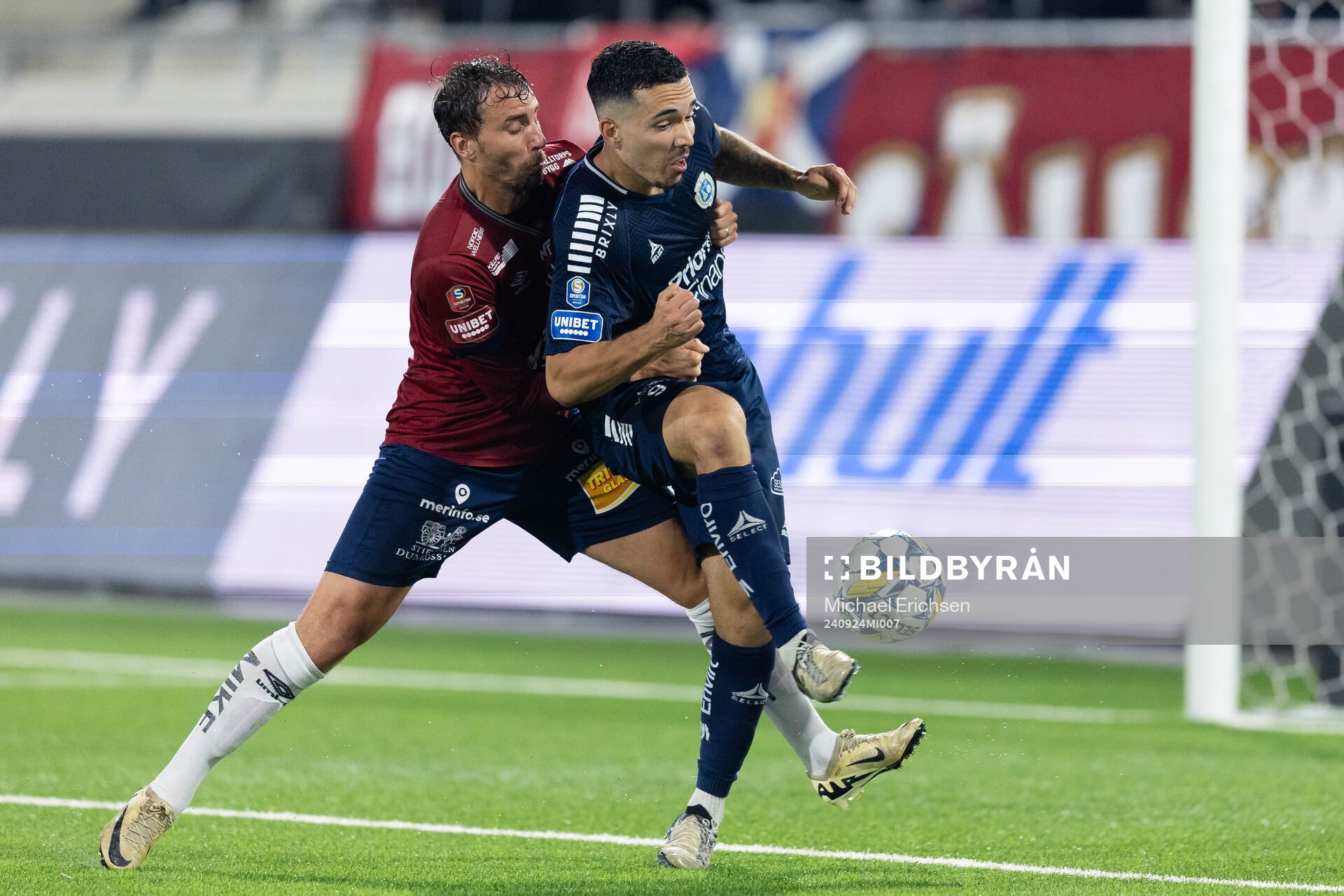 Örgrytes Jonathan Azulay och Utsiktens Lucas Lima
