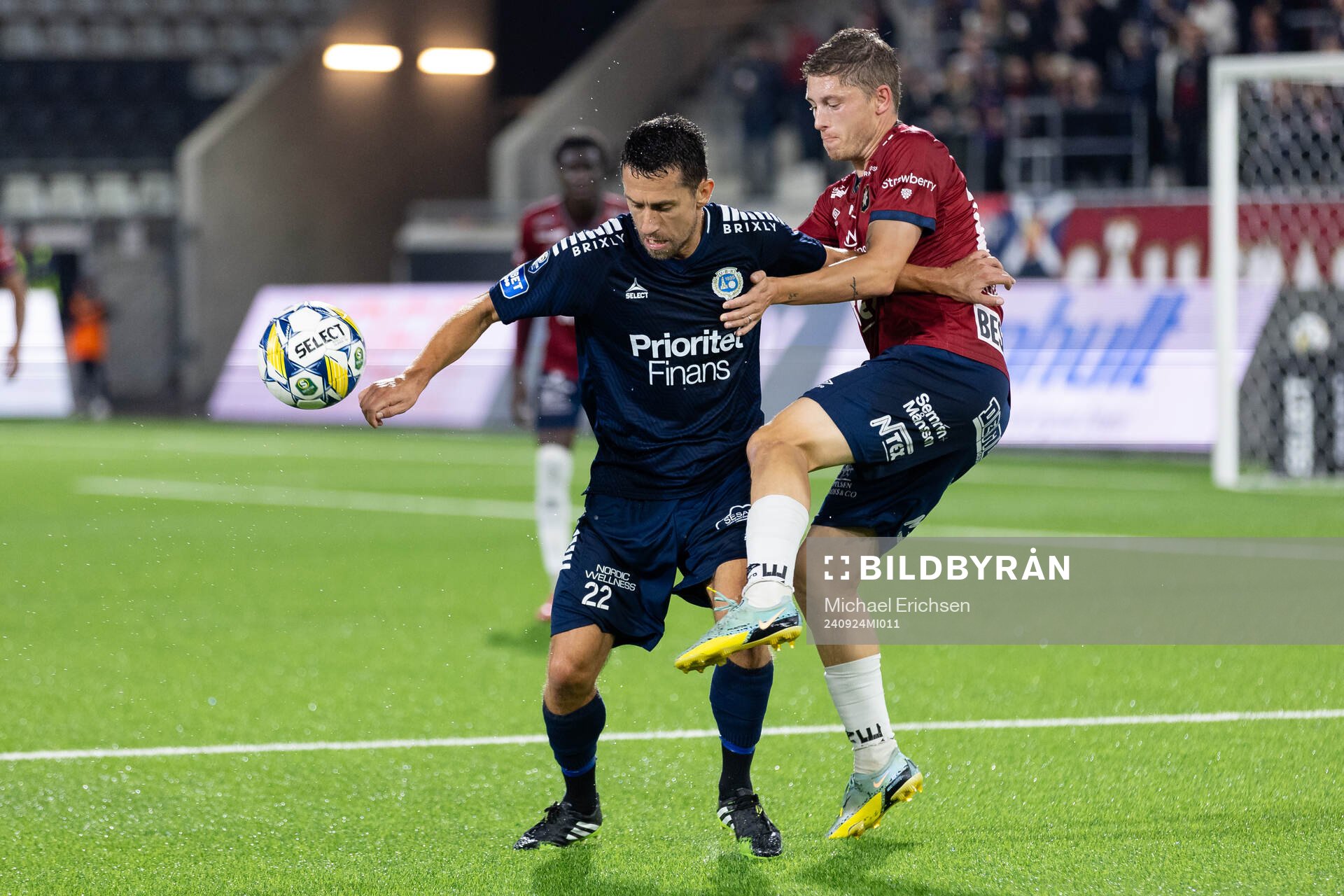 Utsiktens Predrag Randelovic och Örgrytes Anton Andreasson
