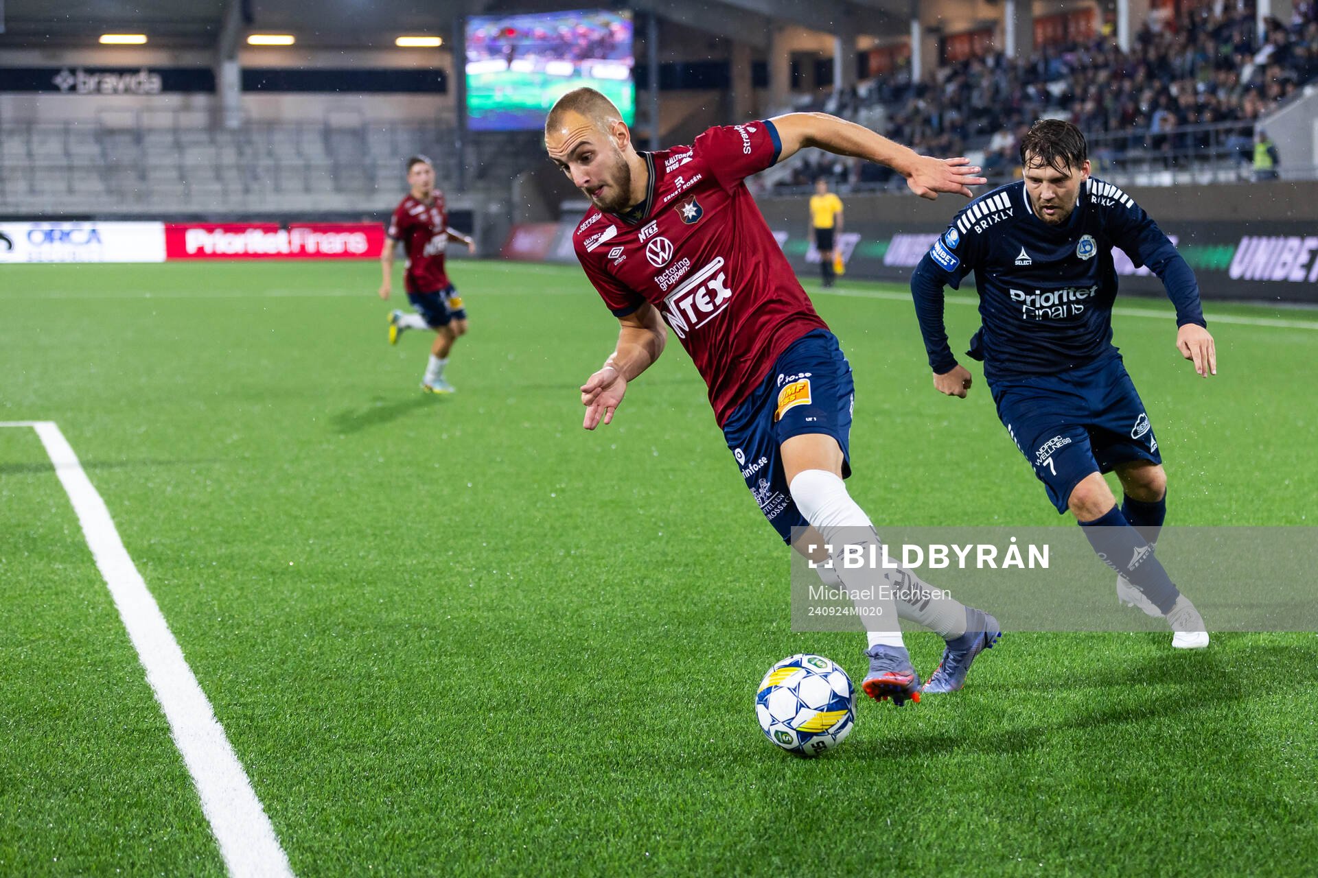 Örgrytes Amel Mujanic och Utsiktens Karl Bohm