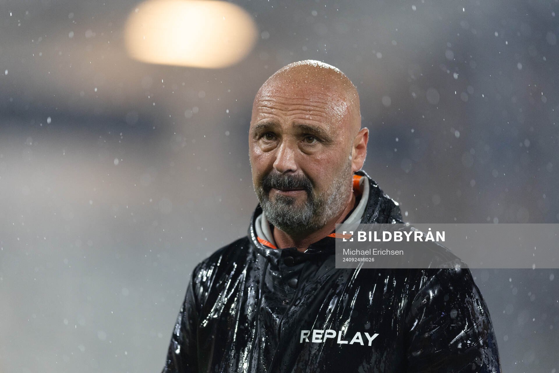 Utsiktens manager Bosko Orovic fotbollsmatchen i Superettan