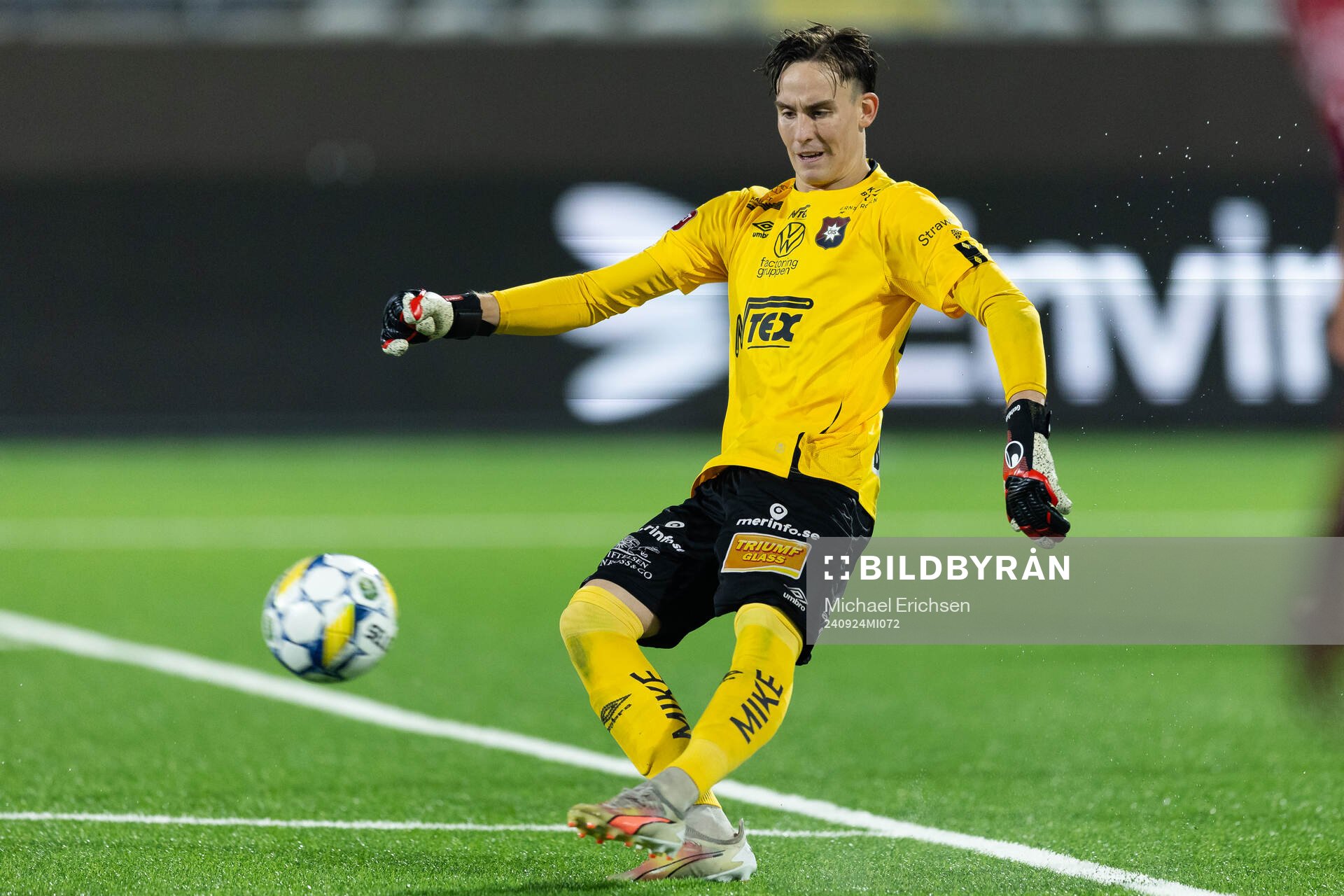 Örgrytes målvakt Hampus Gustafsson