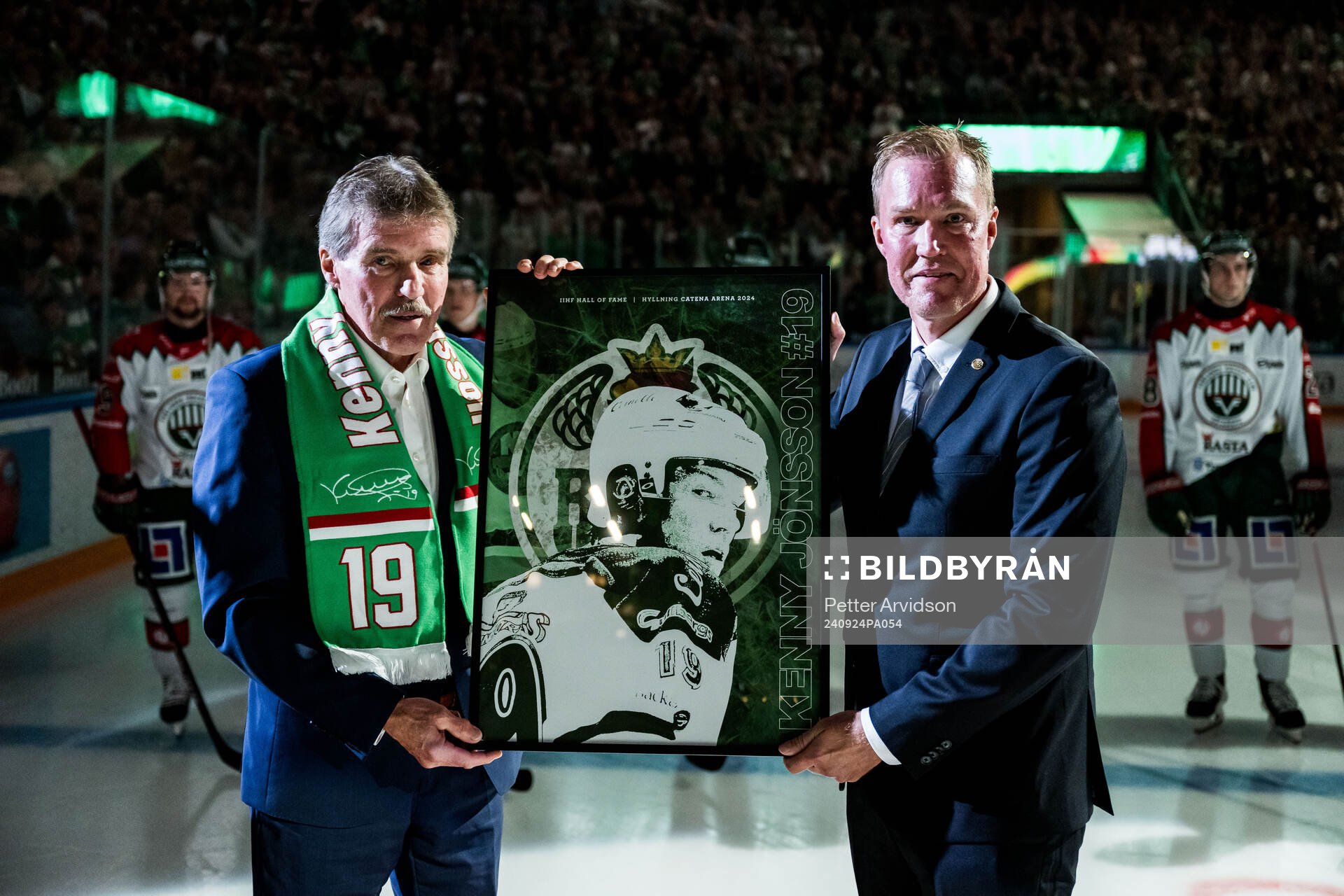 Kenny Jönsson hyllas