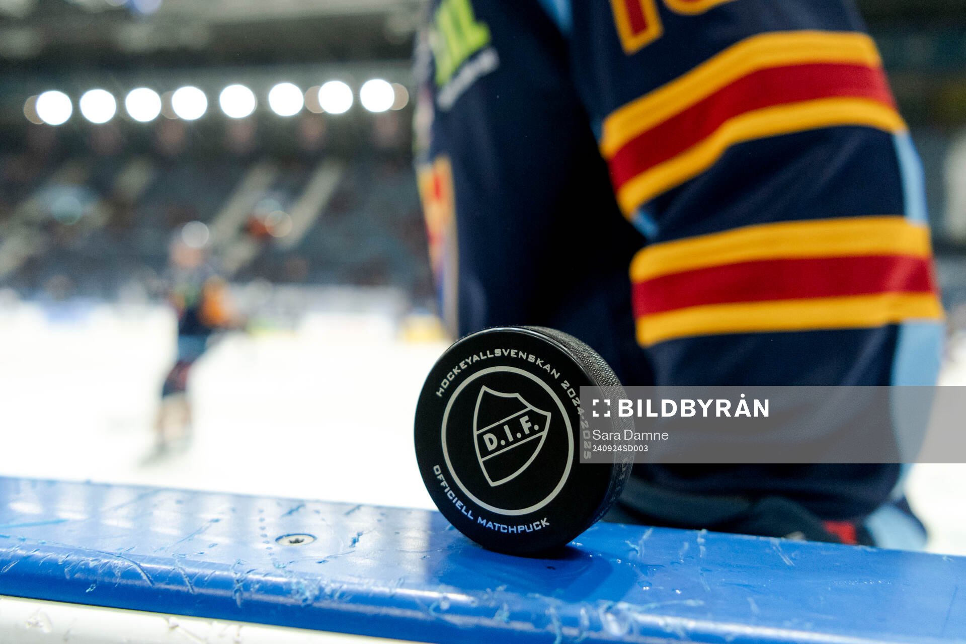 Djurgårdens officiella matchpuck
