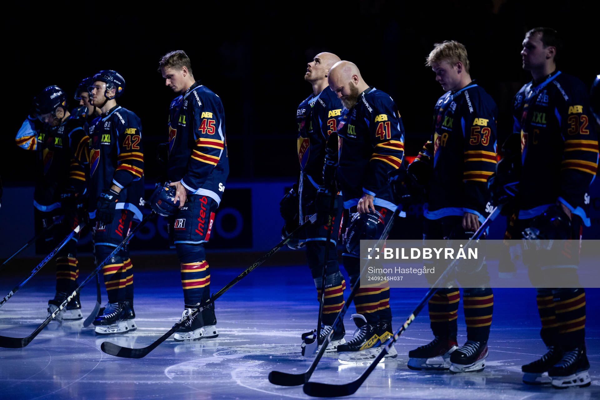 Djurgårdens Hugo Blixt , Daniel Brodin och Patrick Thoresen