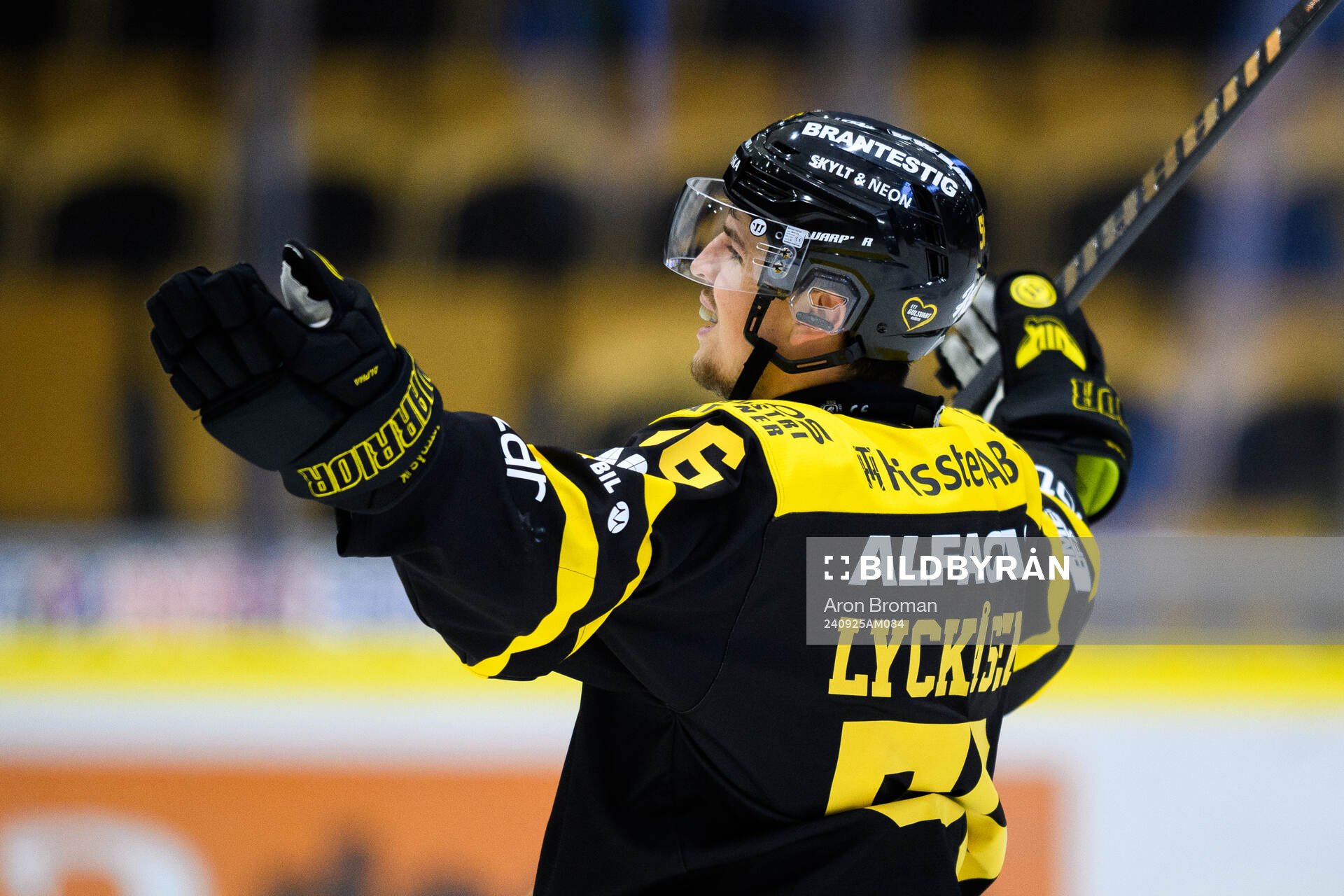 Västerås Albert Lyckåsen jublar