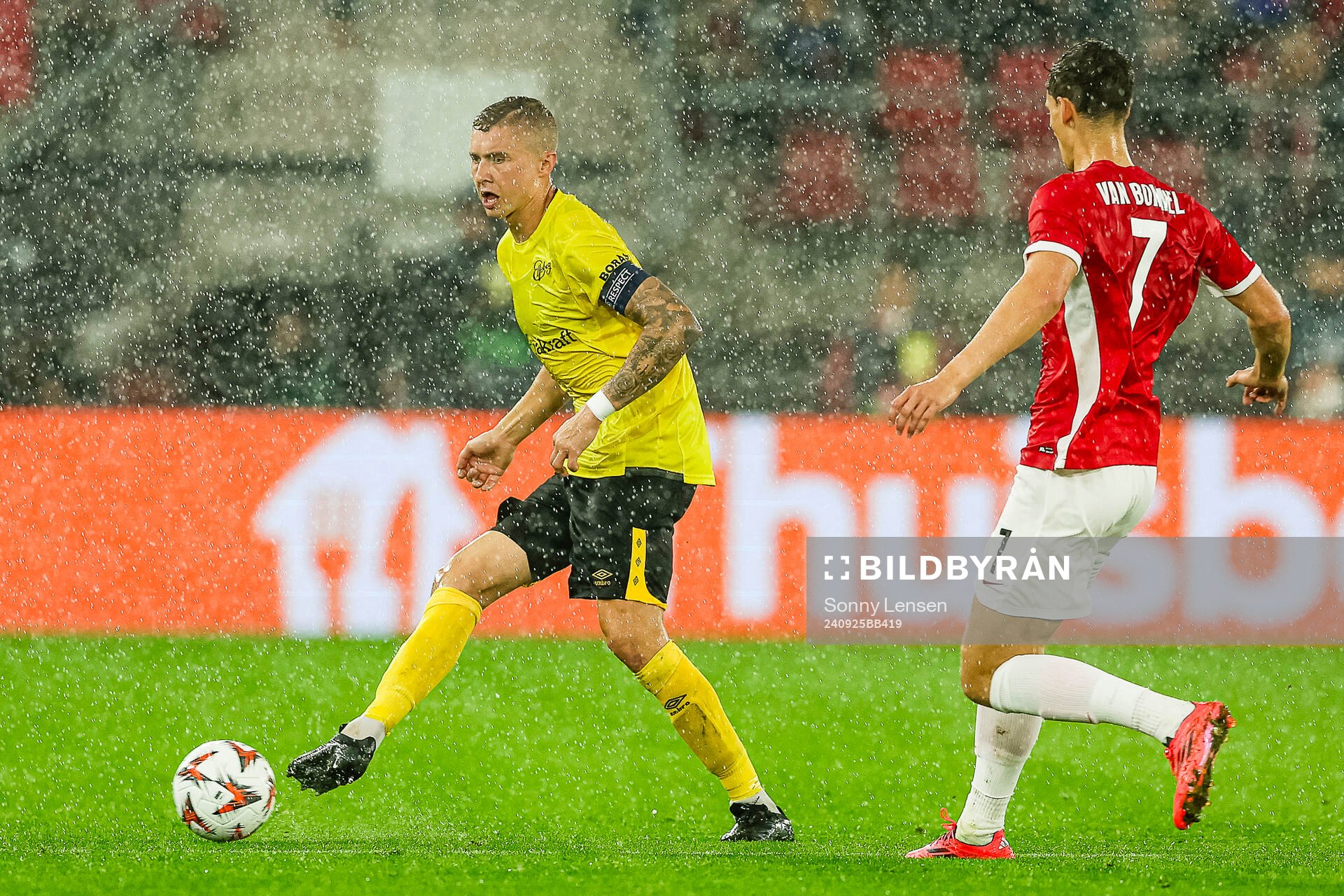 ALKMAAR - 25-09-2024, AFAS Stadium. UEFA Europa League,