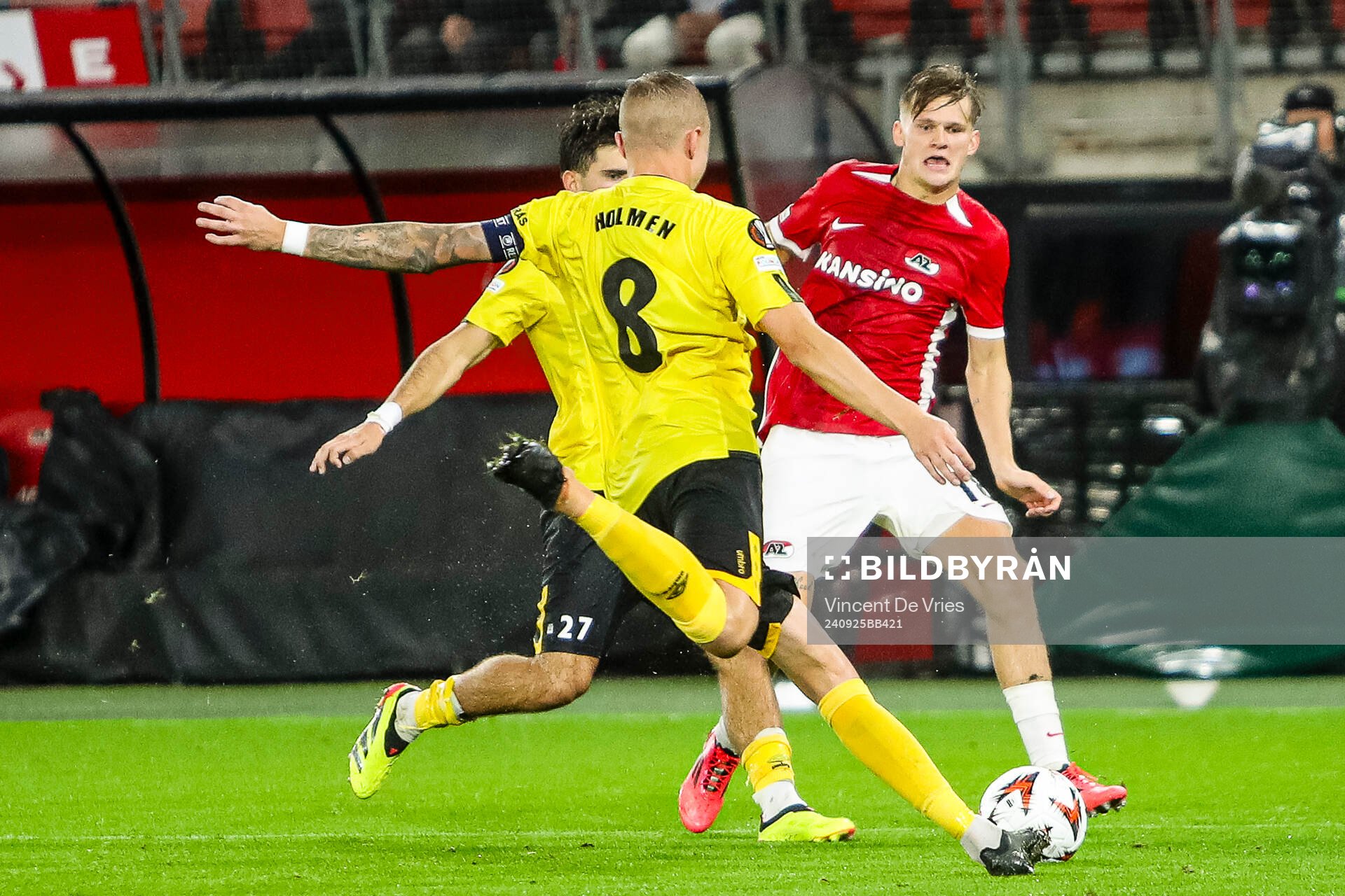 ALKMAAR - 25-09-2024, AFAS Stadium. UEFA Europa League,