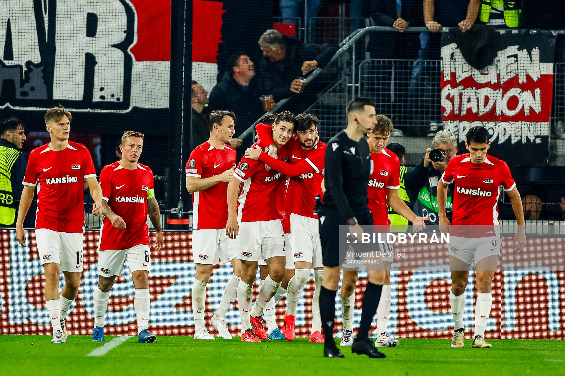 ALKMAAR - 25-09-2024, AFAS Stadium. UEFA Europa League,