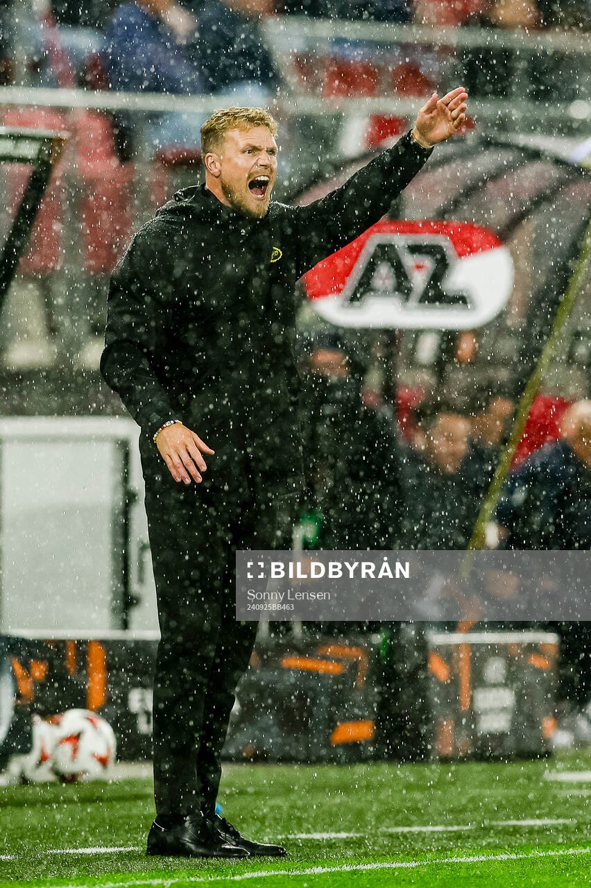 ALKMAAR - 25-09-2024, AFAS Stadium. UEFA Europa League,