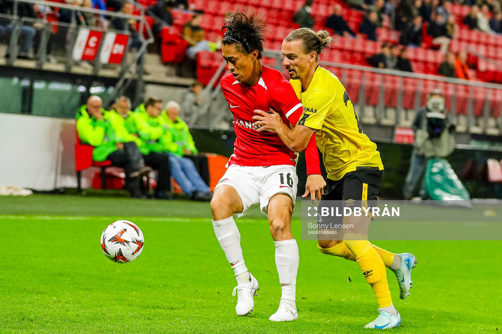 ALKMAAR - 25-09-2024, AFAS Stadium. UEFA Europa League,