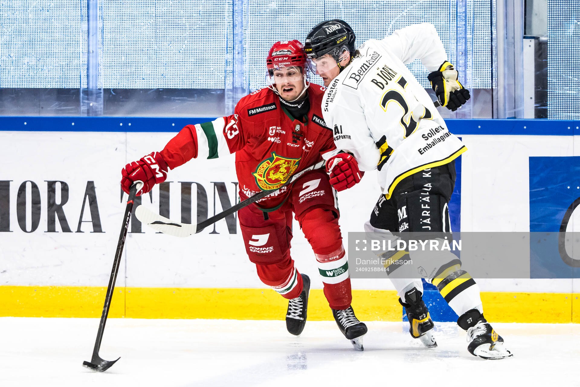 Moras Fabian Ilestedt och AIKs Oliver Tärnström