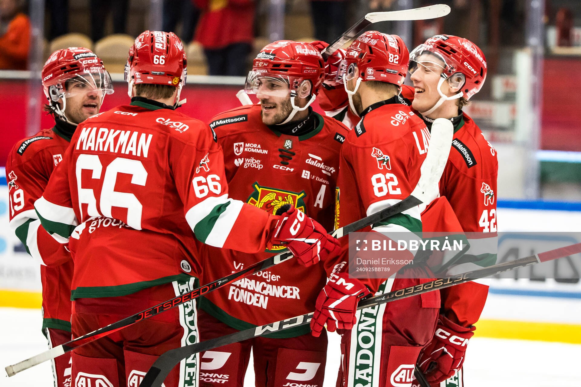 Moras Johan Persson jubel