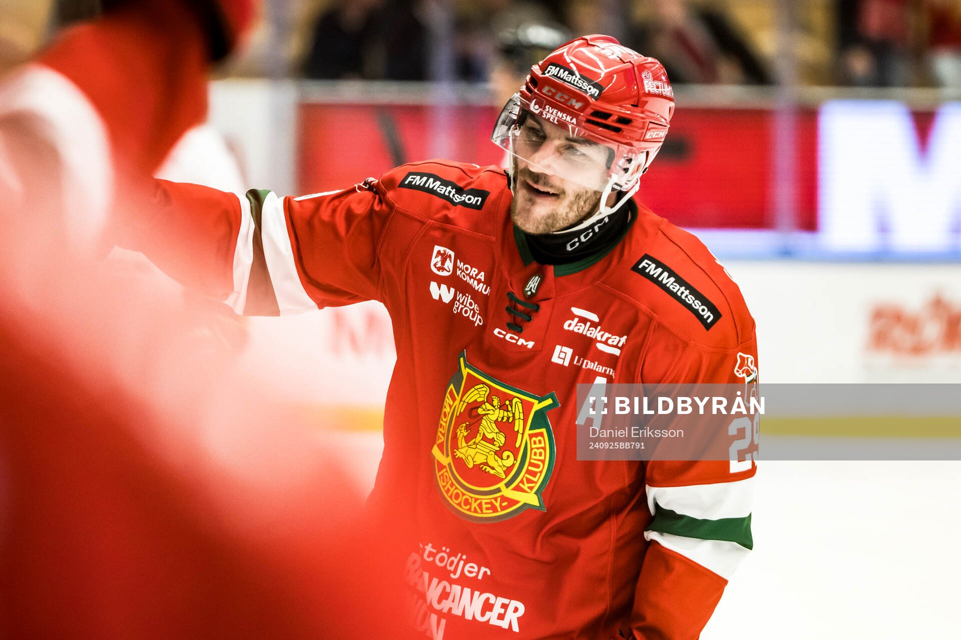 Moras Johan Persson jubel