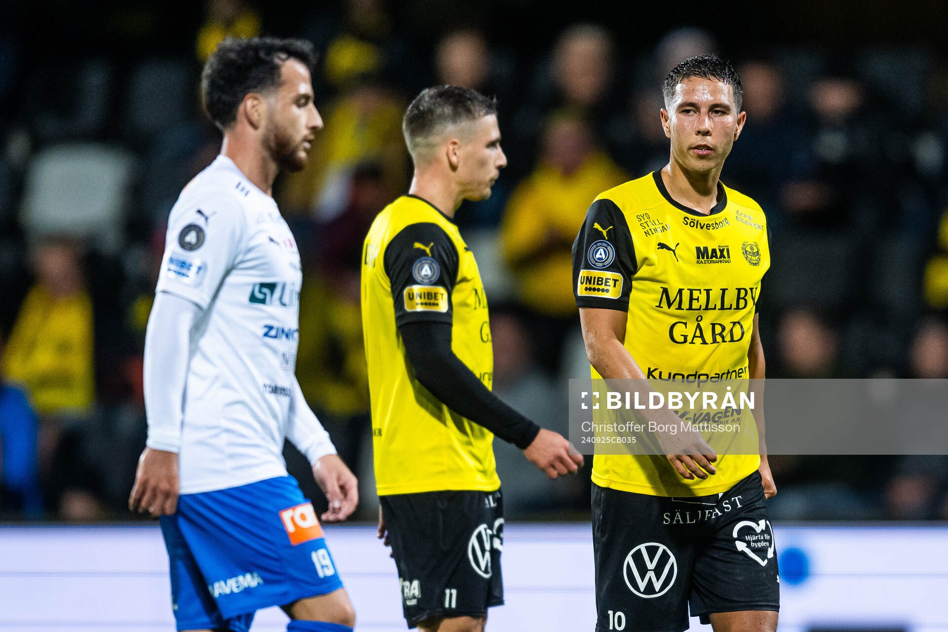 Mjällbys Nicklas Røjkjær deppar
