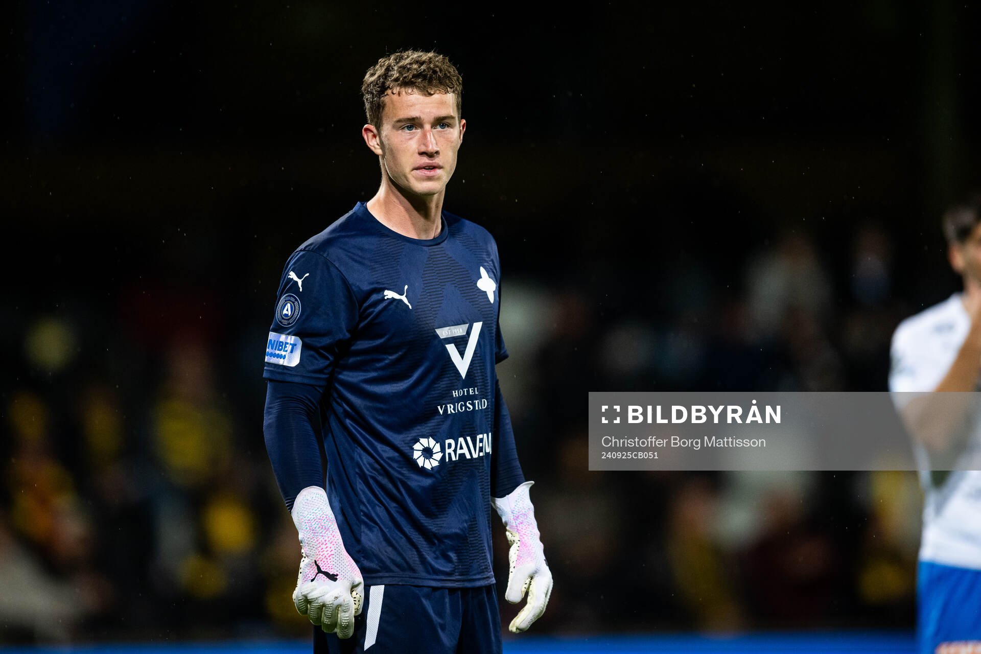 Värnamos målvakt Viktor Andersson