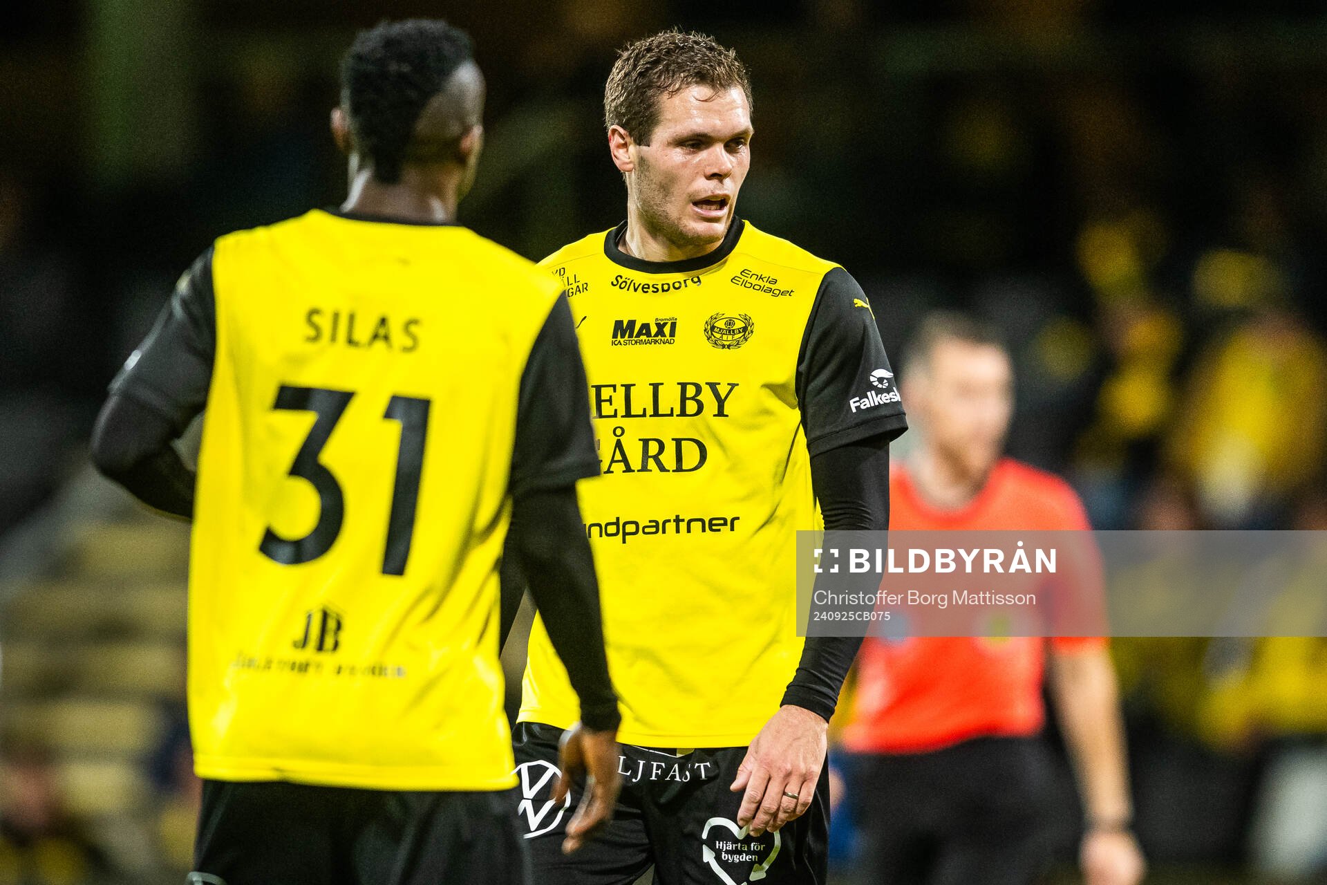 Mjällbys Jacob Bergström deppar