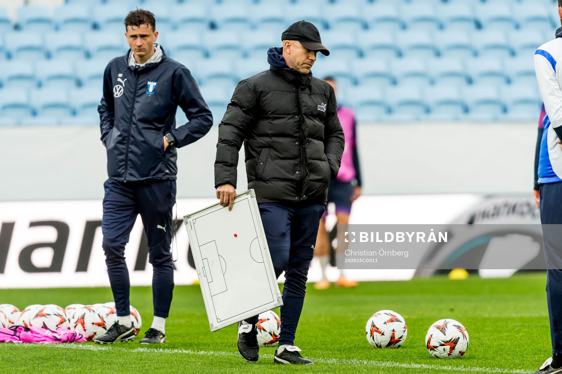 Head coach Henrik Rydström of Malmö FF