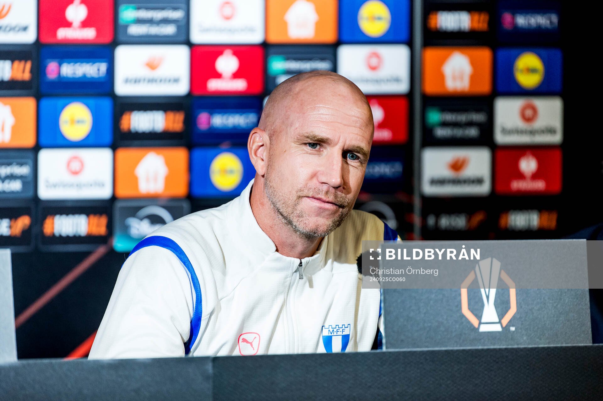 Head coach Henrik Rydström of Malmö FF